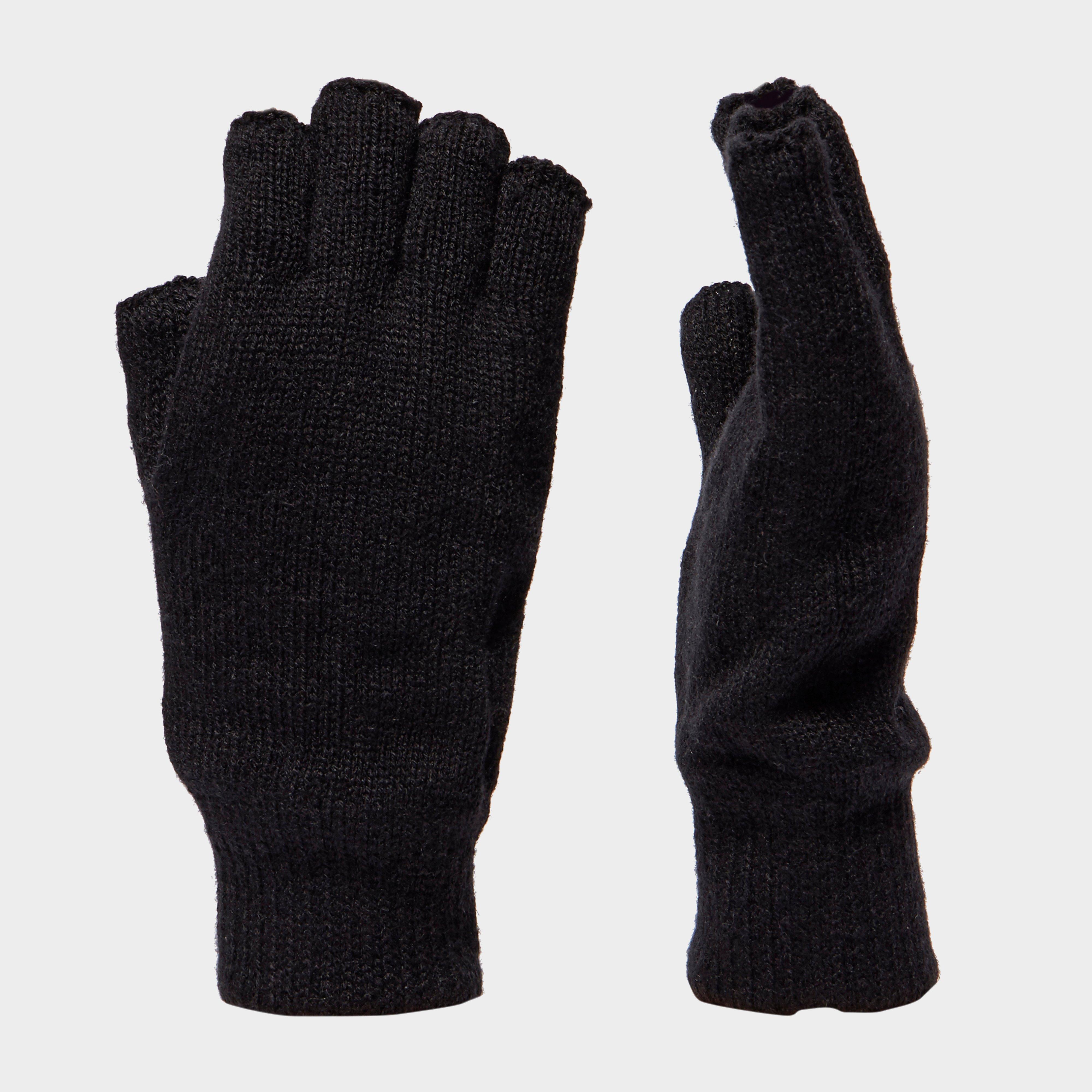 Peter Storm Womens Thinsulate Fingerless Gloves  Black