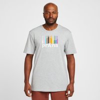 Prana Mens Pride Mountain T-shirt  Grey