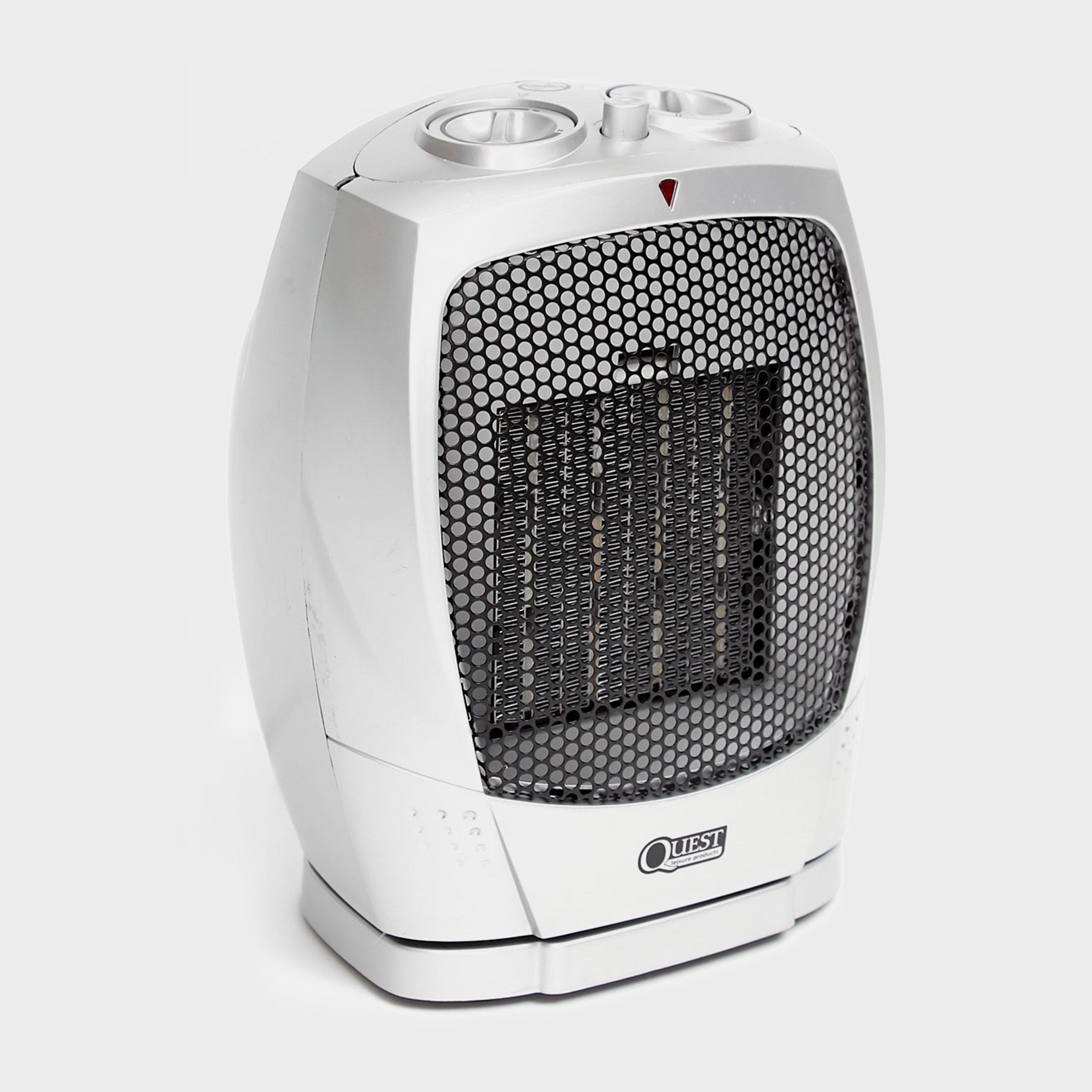 Quest Dual Purpose Ceramic Heater 750-1000w  White