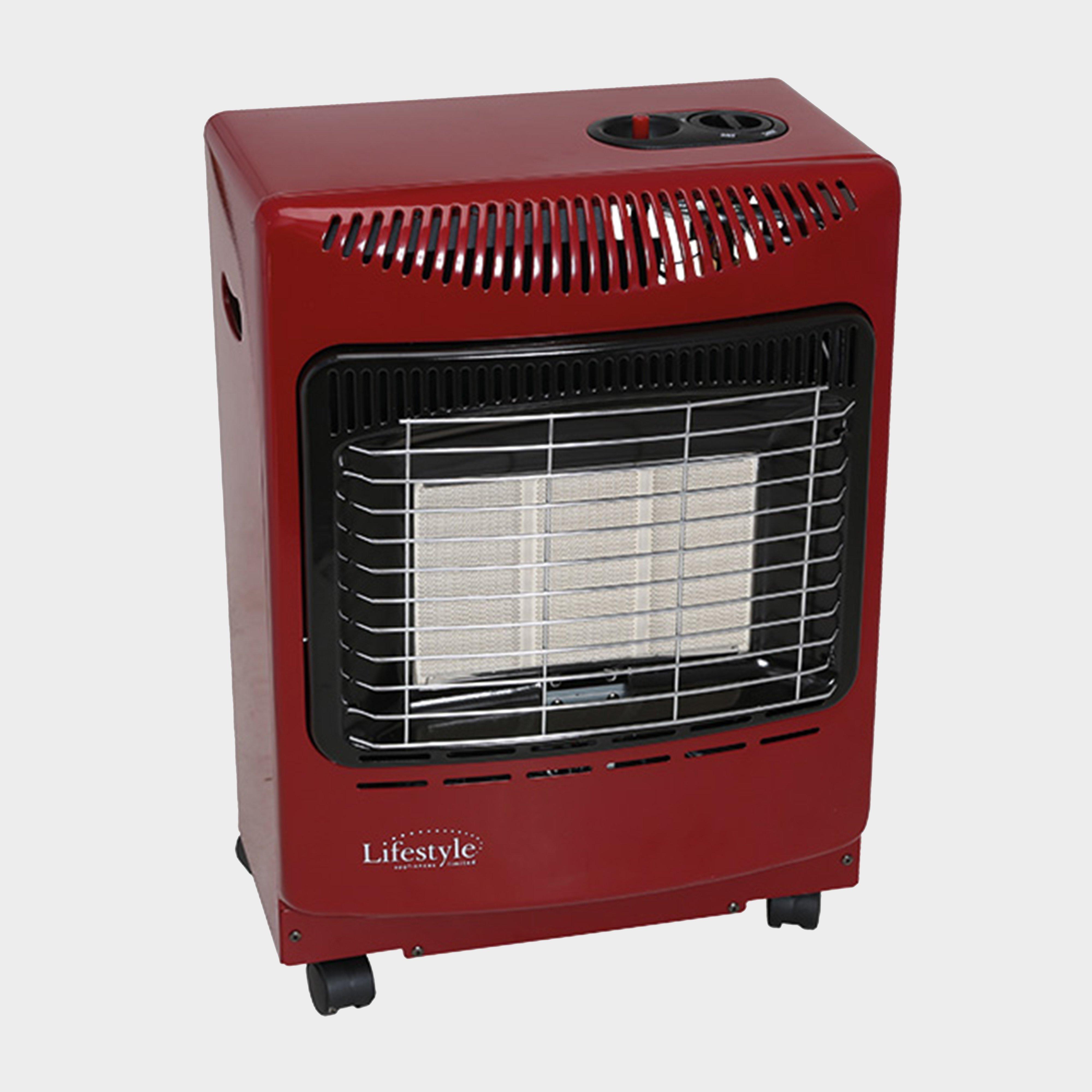 Quest Small Gas Cabinet Heater  Red