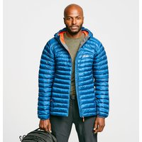 Rab Mens Cirrus Flex 2.0 Insulated Hooded Jacket  Blue