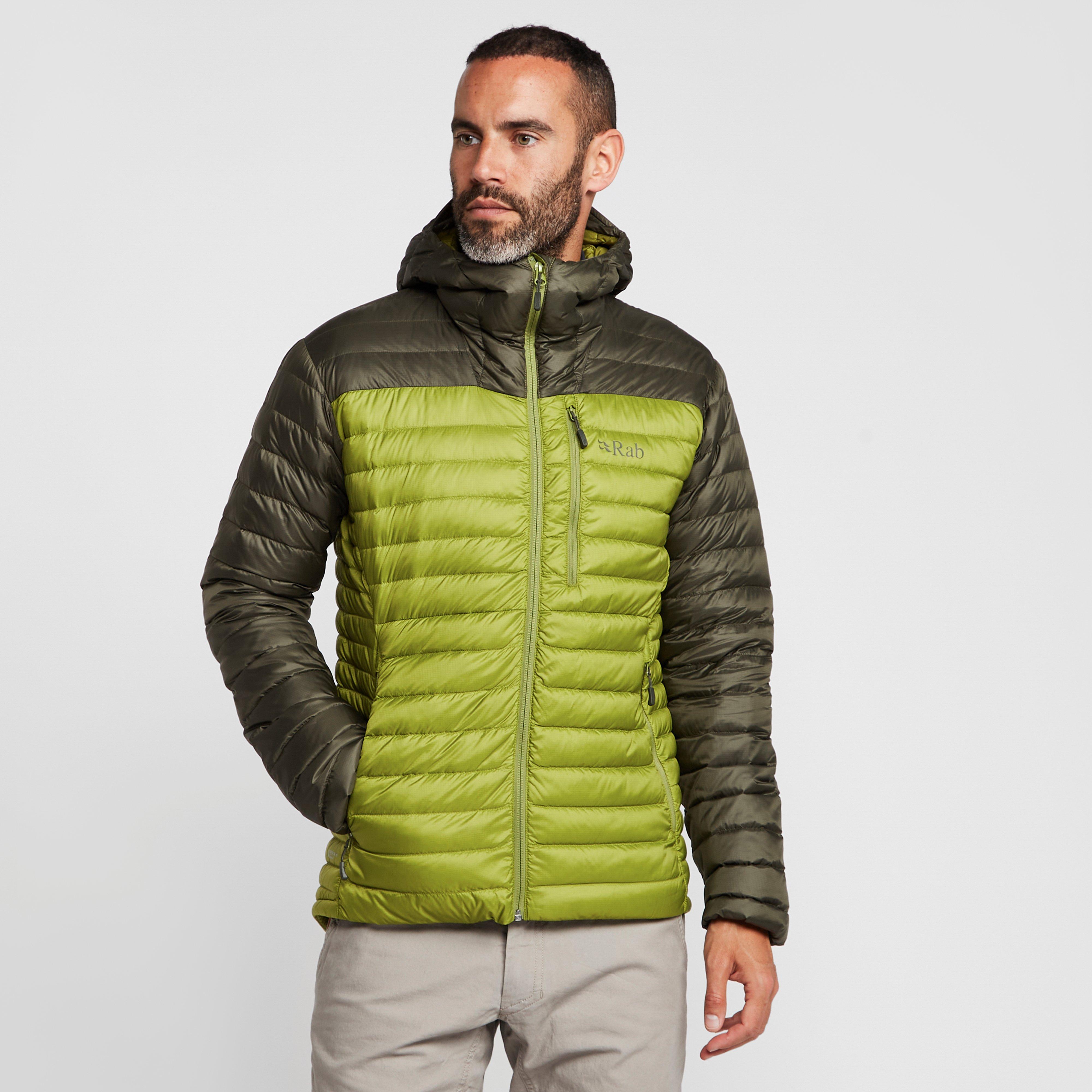 Rab Mens Microlight Alpine Down Jacket (limited Edition)  Green