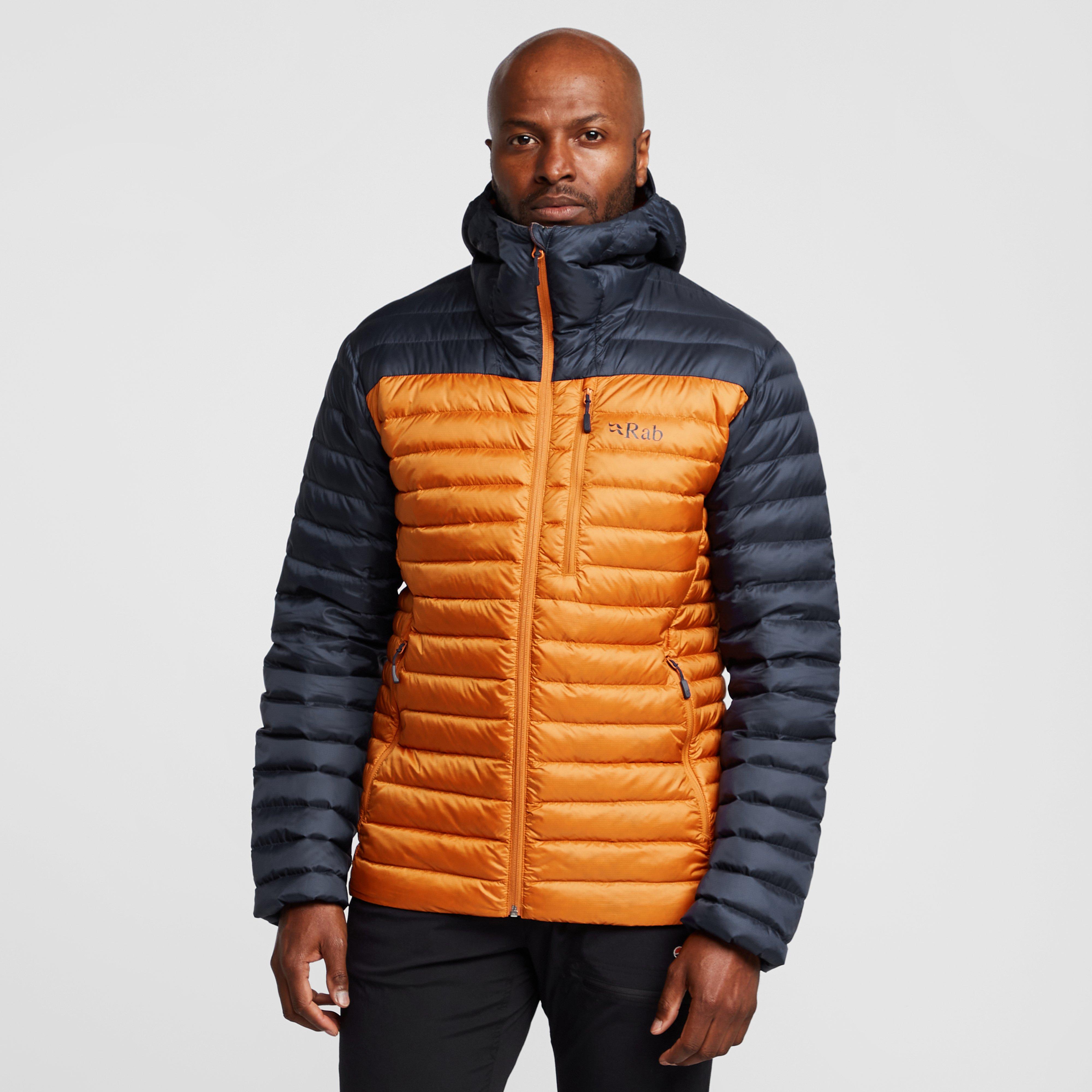 Rab Mens Microlight Alpine Down Jacket (limited Edition)  Orange
