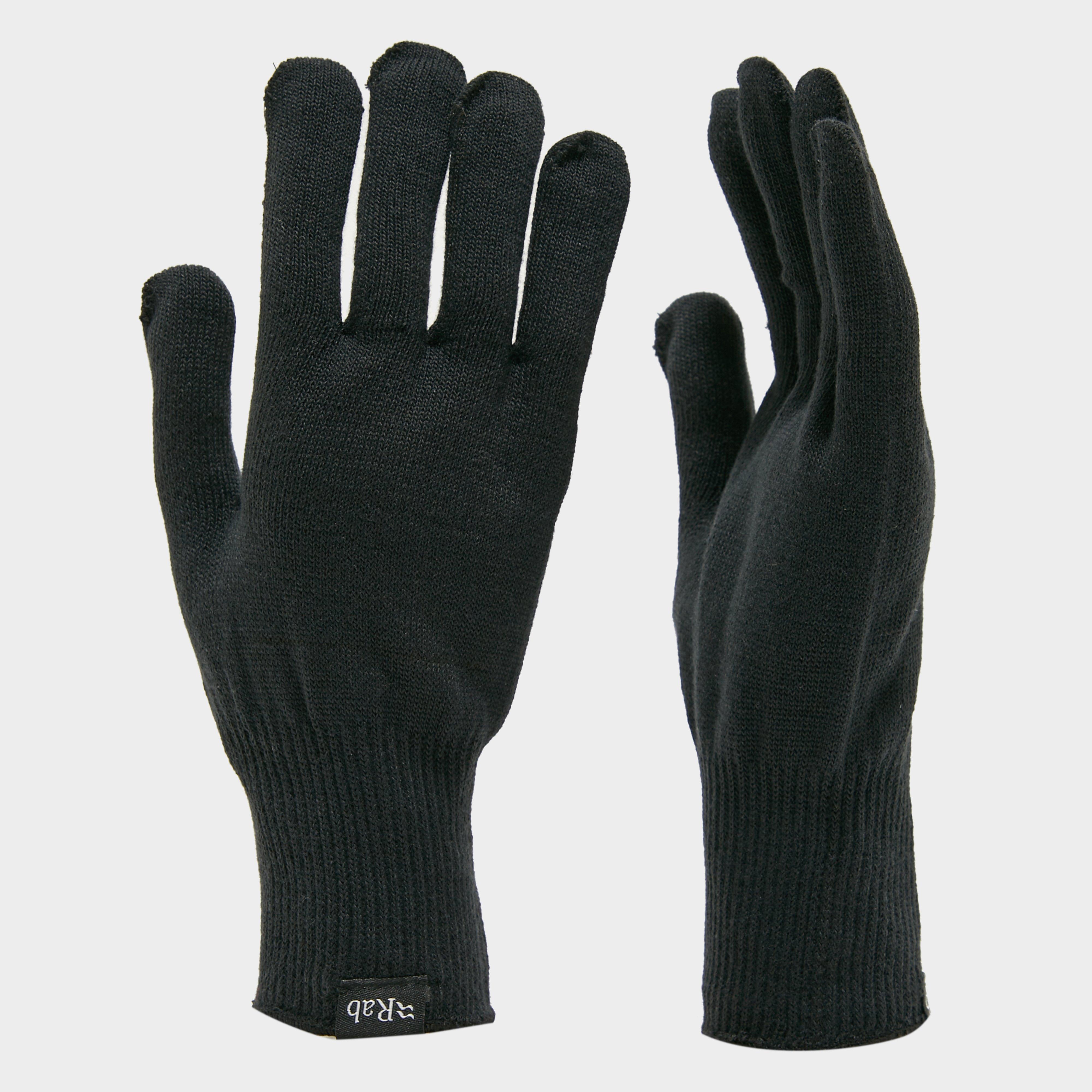 Rab Stretch Knit Gloves  Navy