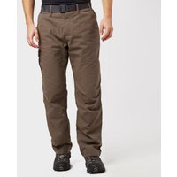 Brasher Mens Lined Walking Trousers  Brown