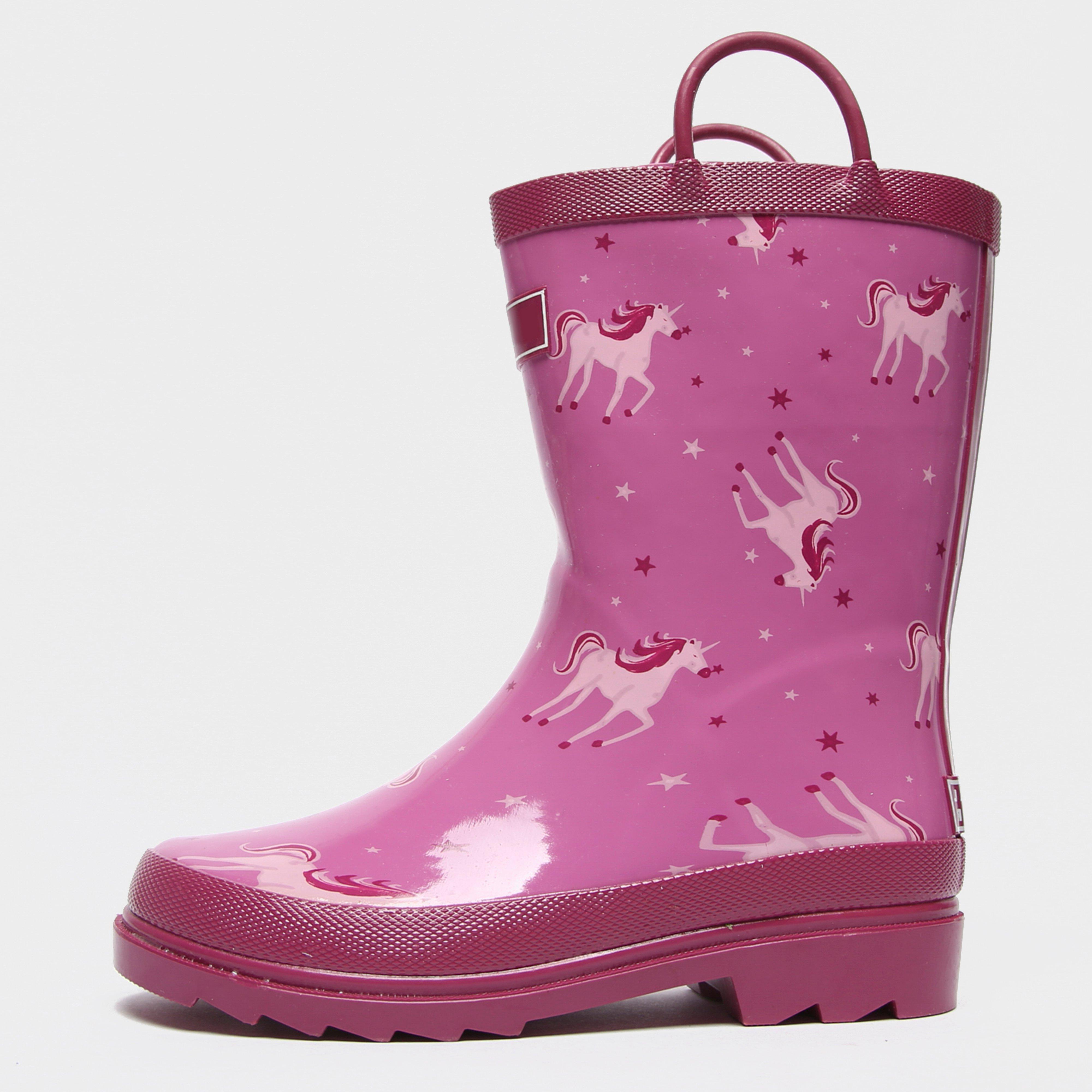 Regatta Kids Minnow Wellington Boots  Pink