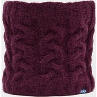 Royal Scot Adults Knitted Snood In Wine  Red