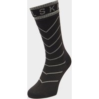 Sealskinz Waterproof Warm Weather Mid Length Socks  Black