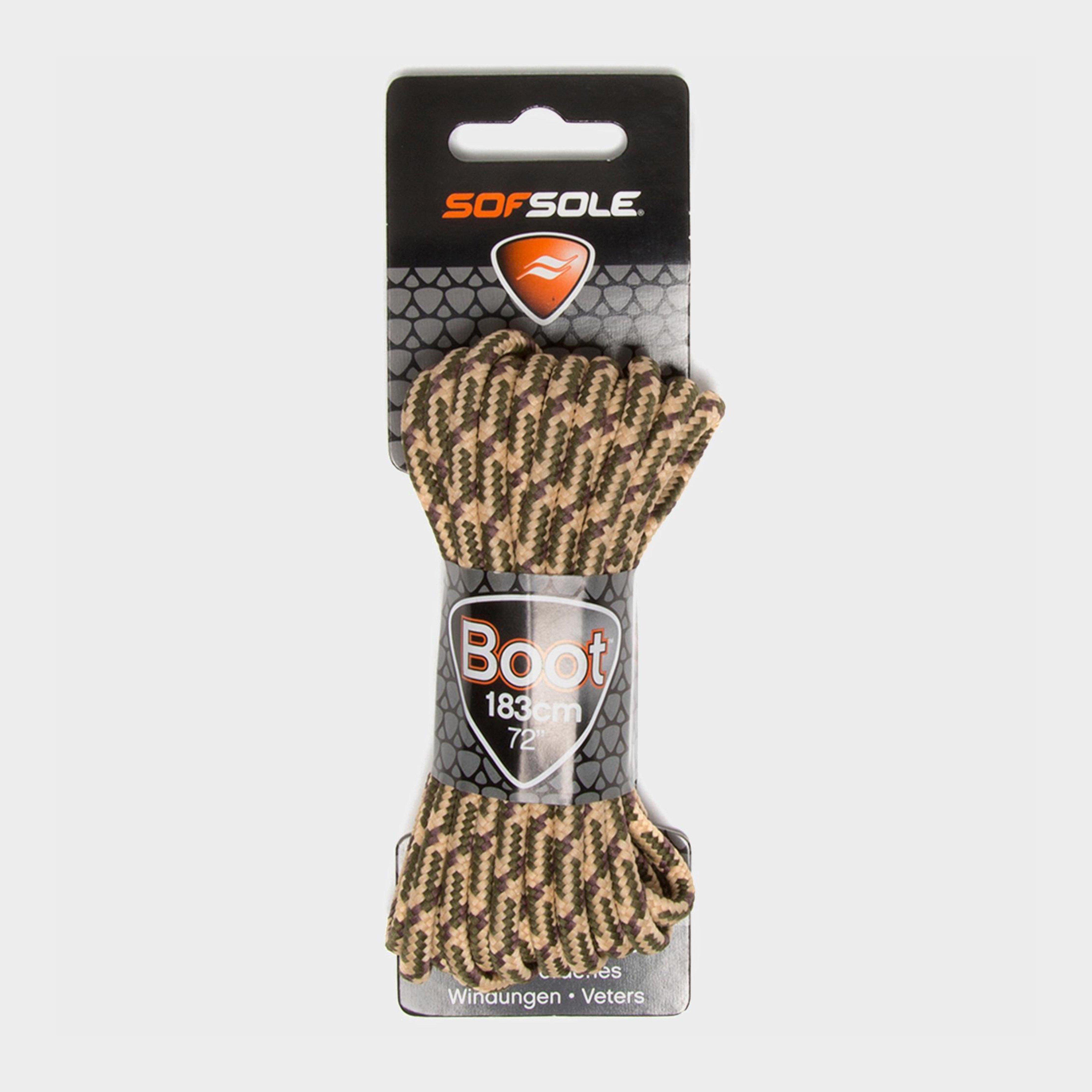 Sof Sole Military Boot Laces - 183cm  Brown