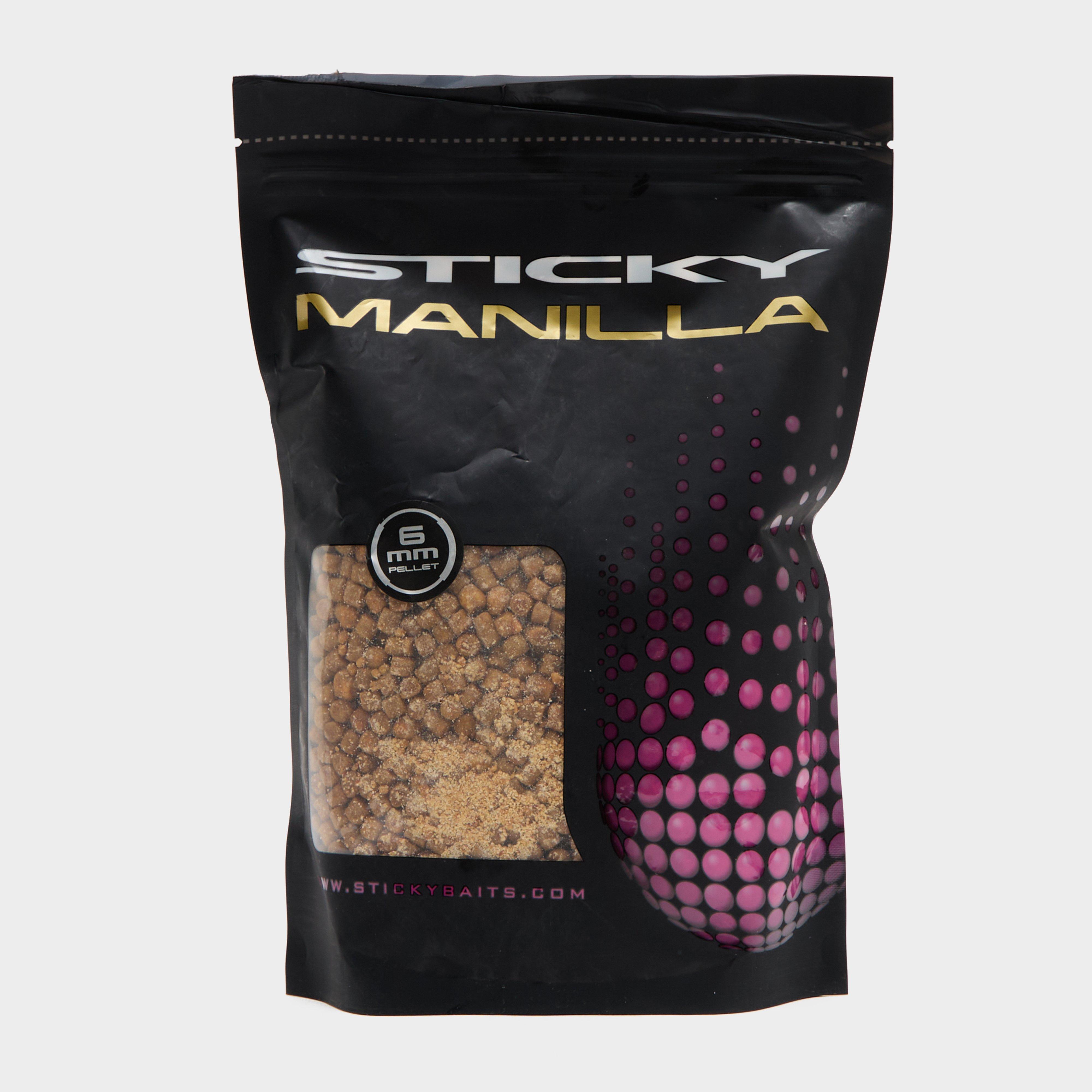 Sticky Baits Manilla Pellets 6mm 900g  Brown