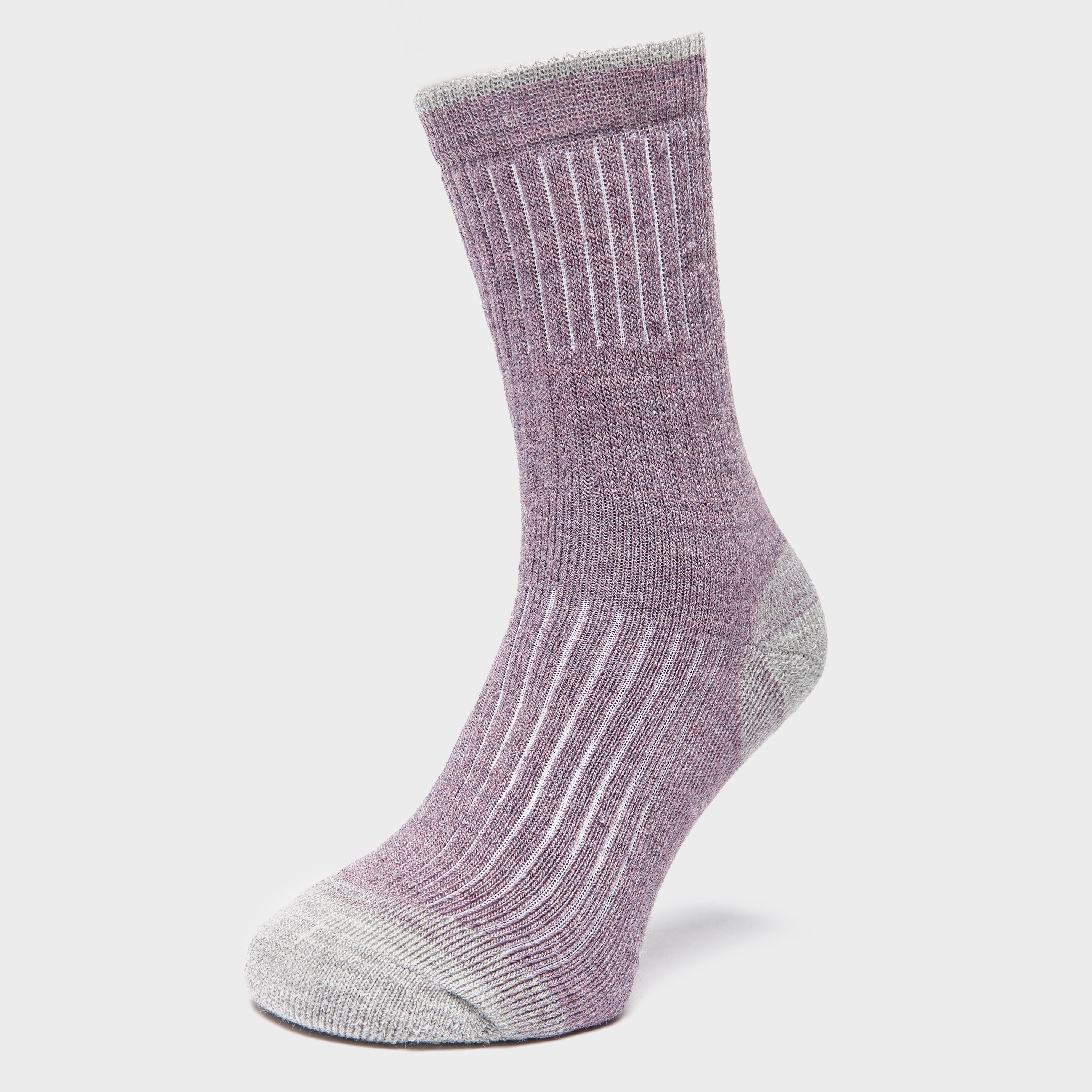 Brasher Womens Trekker Socks  Purple