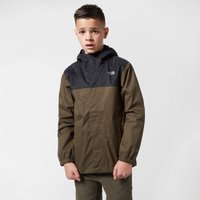 The North Face Boys Resolve Waterproof Jacket  Green