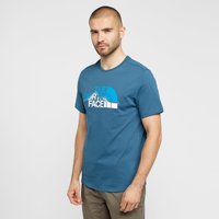 The North Face Mens Mountain Line T-shirt  Blue