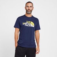 The North Face Mens Mountain Line T-shirt  Navy
