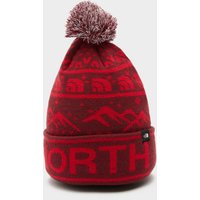 The North Face Ski Tuke Bobble Hat  Red