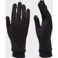 Trekmates Unisex Silk Gloves  Black