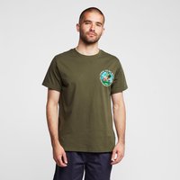 Weird Fish Mens Lawn To Be Wild Organic T-shirt  Green