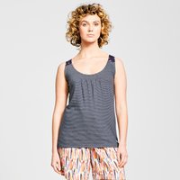 Weird Fish Nilly Striped Jersey Vest  Navy