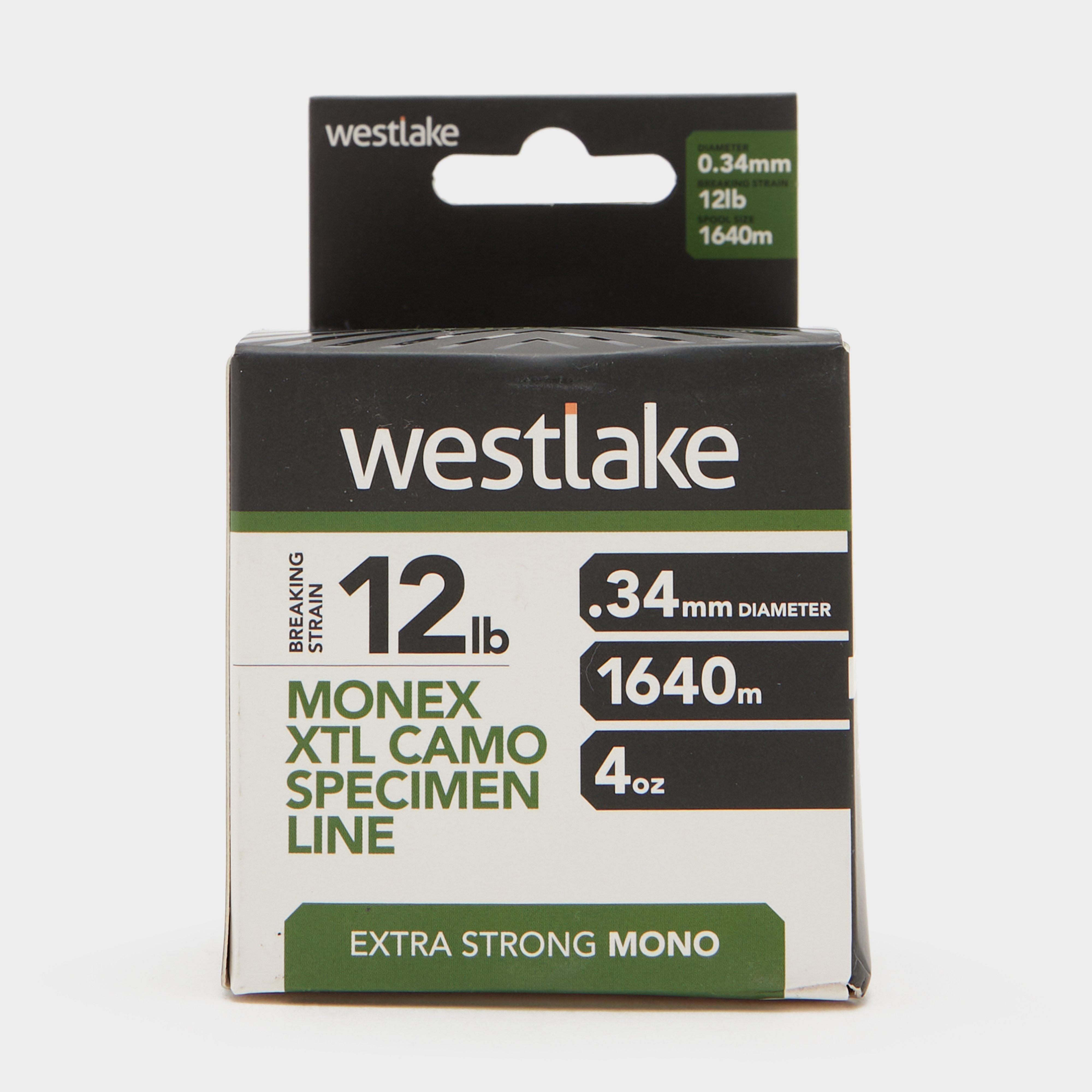 Westlake 12lb 34mm Camo Mono 4oz  Multi Coloured