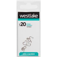 Westlake Barbed Eyed Hooks (size 20)
