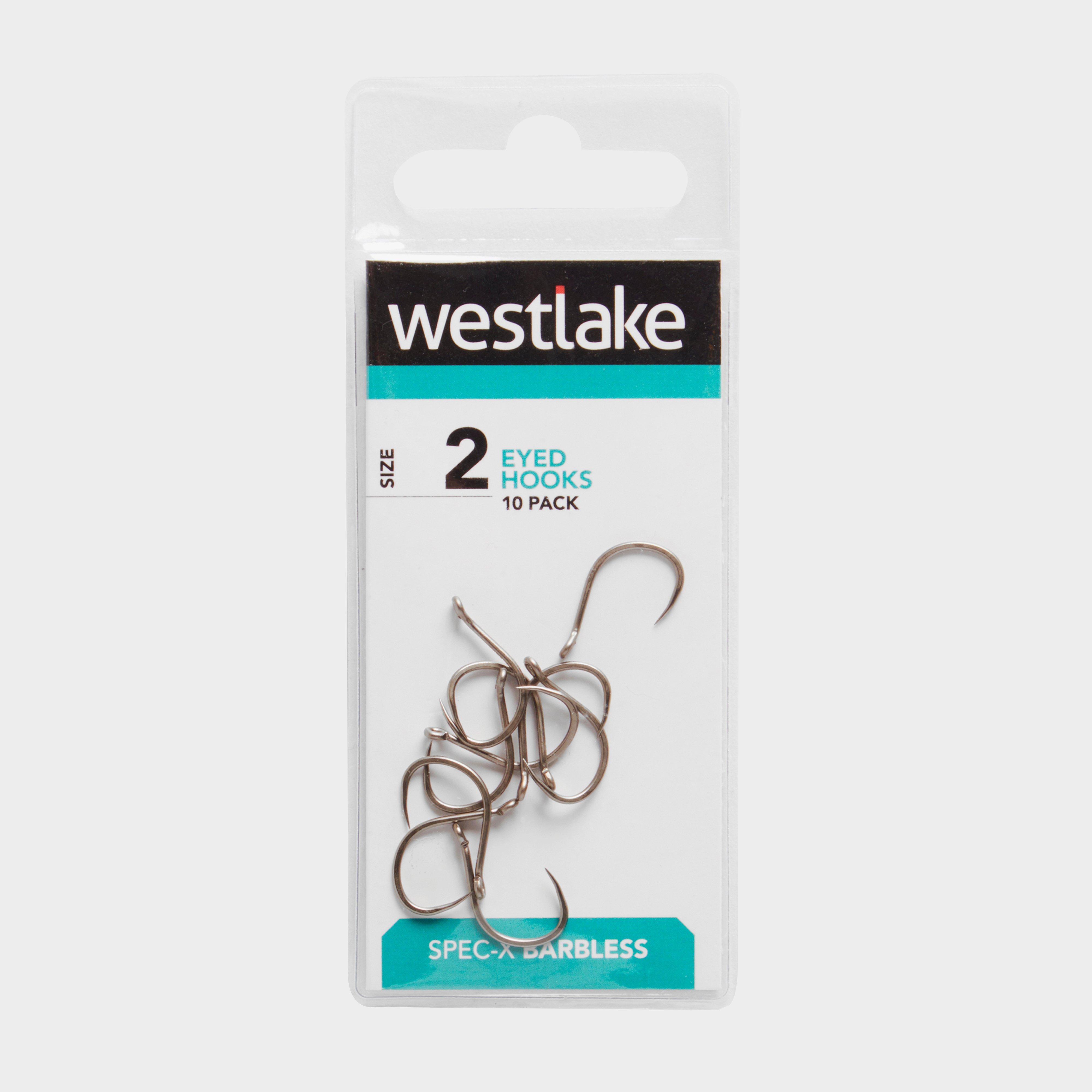 Westlake Barbless Eyed Hooks (size 2)