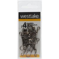 Westlake Barrel Interlock Size 4 (10 Pack)  Silver