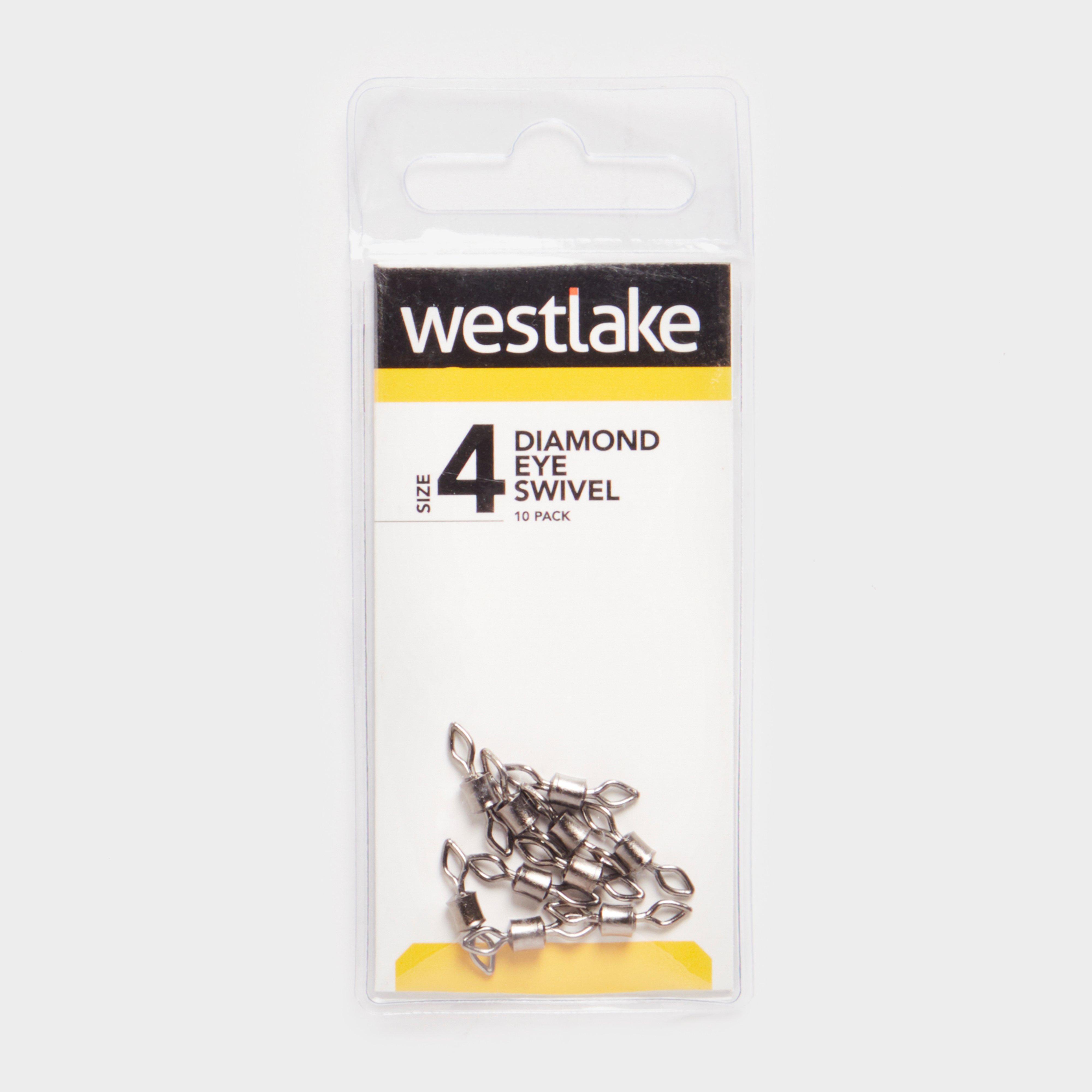 Westlake Diamond Eye Swivel Sz 4 32kg  Silver
