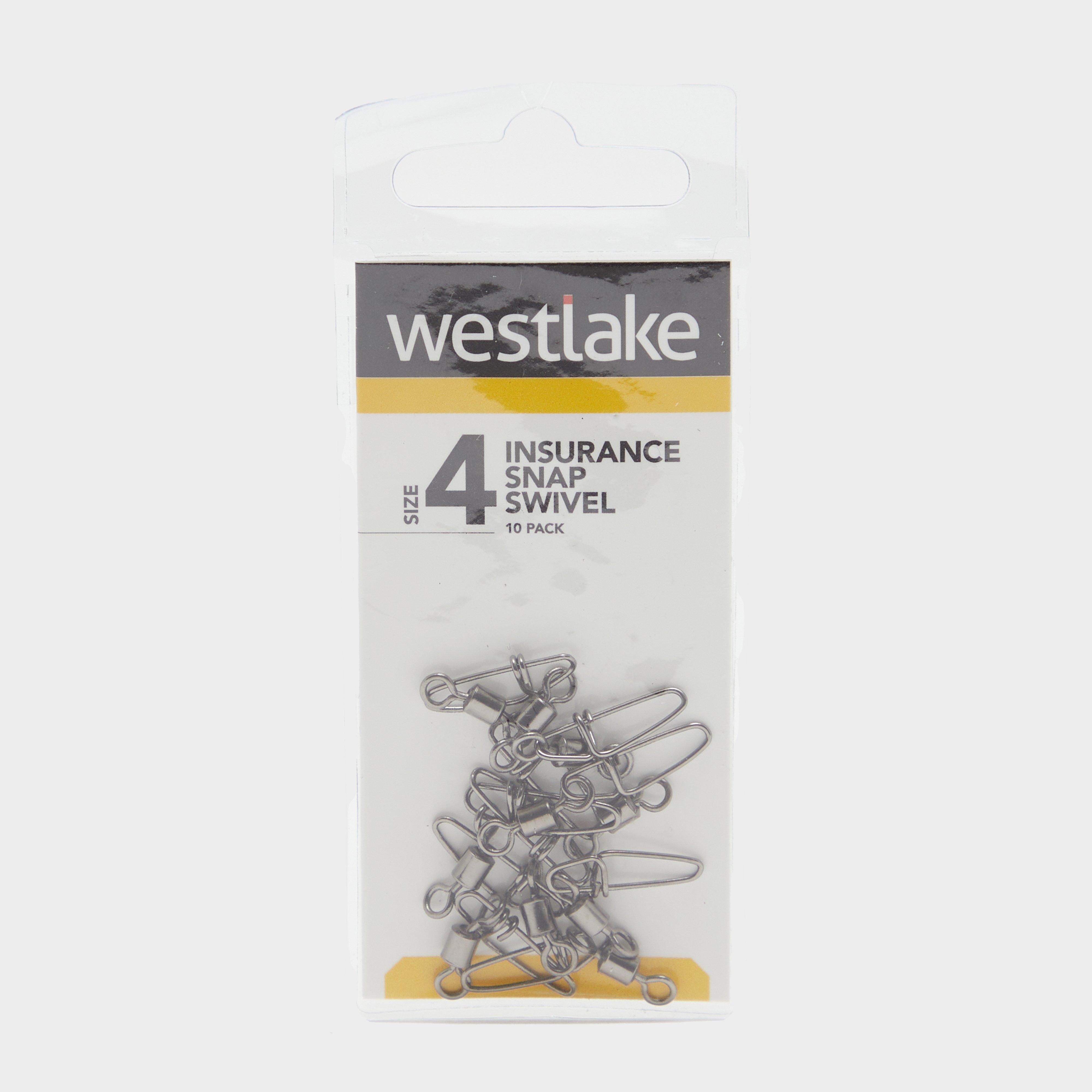 Westlake Insurance Snap Swivel Size 4 (10 Pack)  Silver