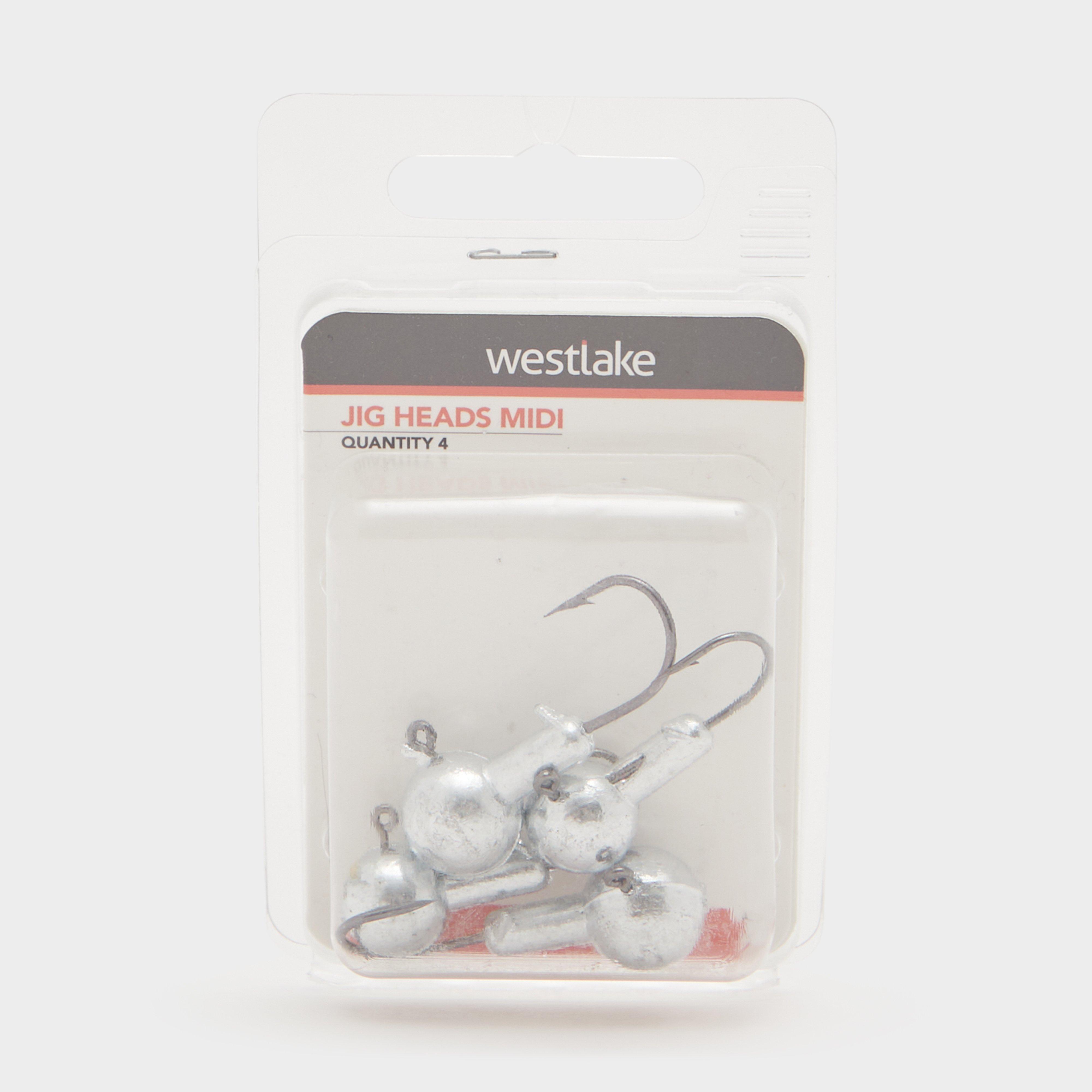 Westlake Jig Heads Assorted Pack 0.8gand1.5g  Silver