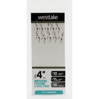 Westlake Method Feeder Extra 4 Pin 10  Silver