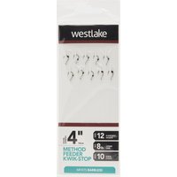 Westlake Method Feeder Kwik-stop Rig 4? Size 12  Silver