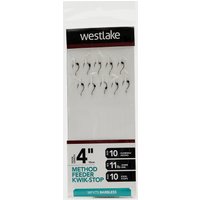 Westlake Method Feeder Kwik-stop Rig 4 Size 10  Silver