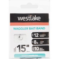 Westlake Waggler Feeder Hook With Bait Band (size 12)  Multi Coloured
