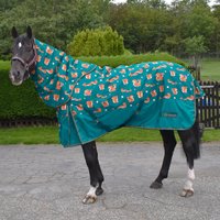 Whitaker Knutsford Squirrel Combo Turnout Rug  Blue