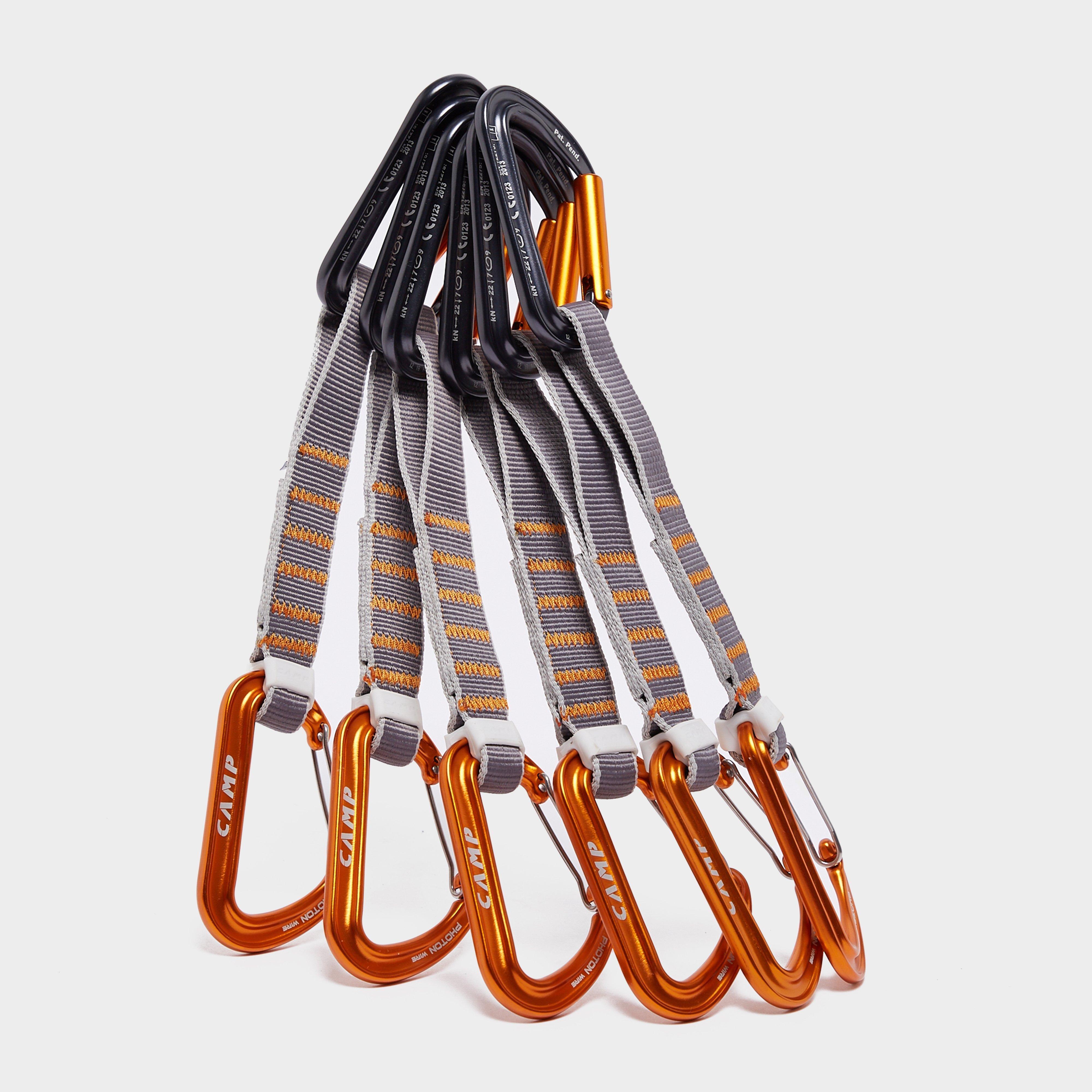Camp Photon Mixed Express 18cm Quickdraw 6 Pack  Orange