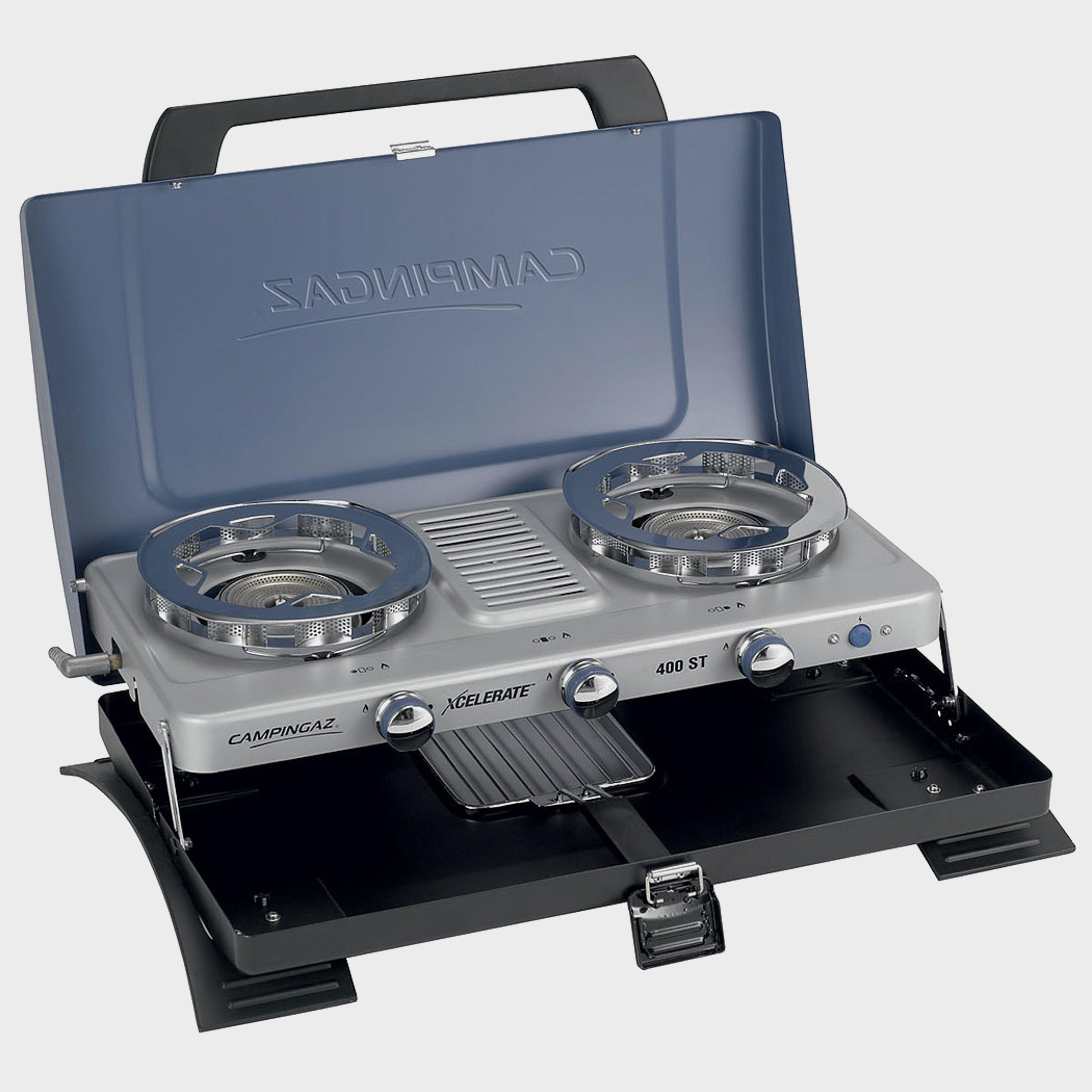 Campingaz Xcelerate 400st Double Burner Stove And Toaster  Blue