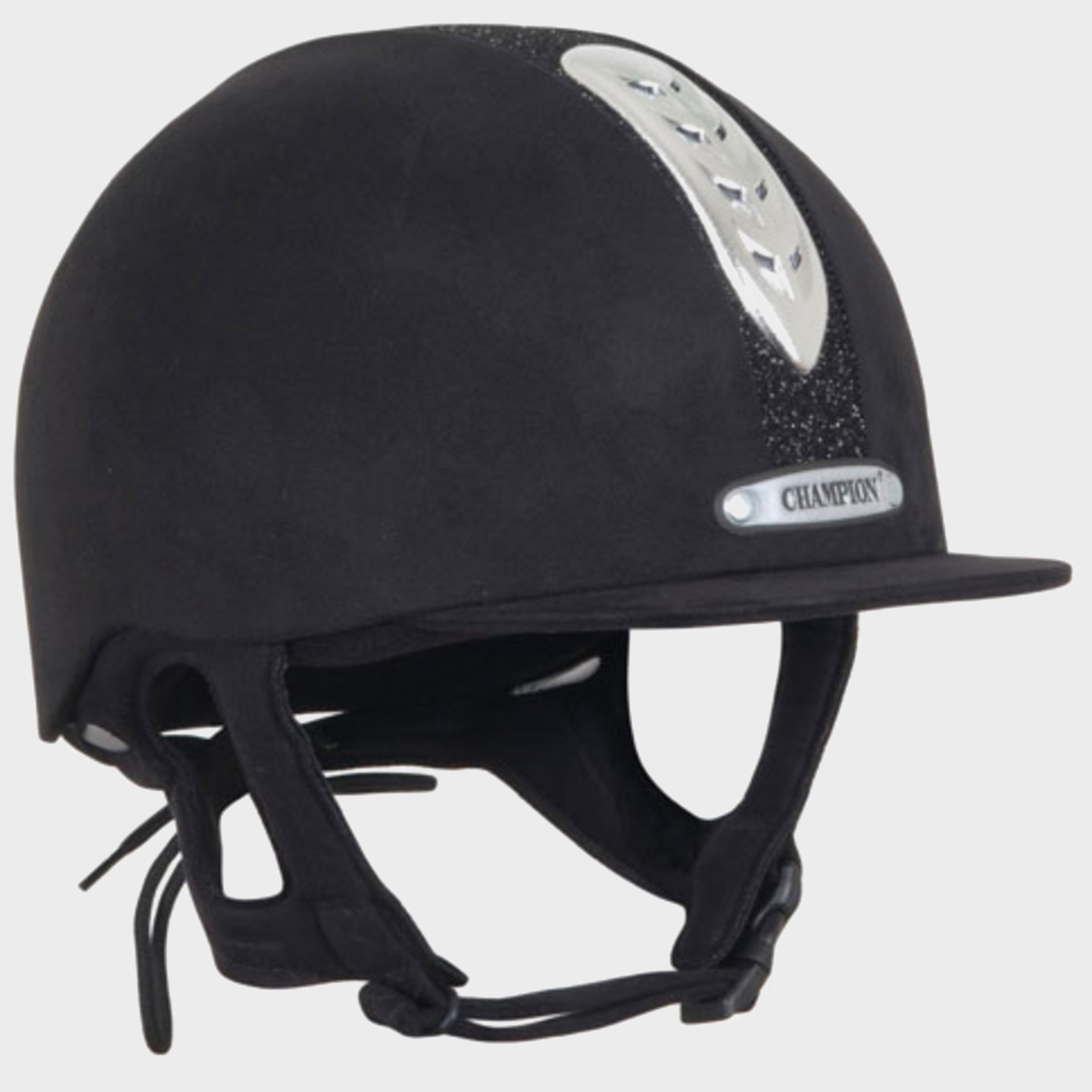 Champion Junior X-air Dazle Plus Riding Helmet  Black