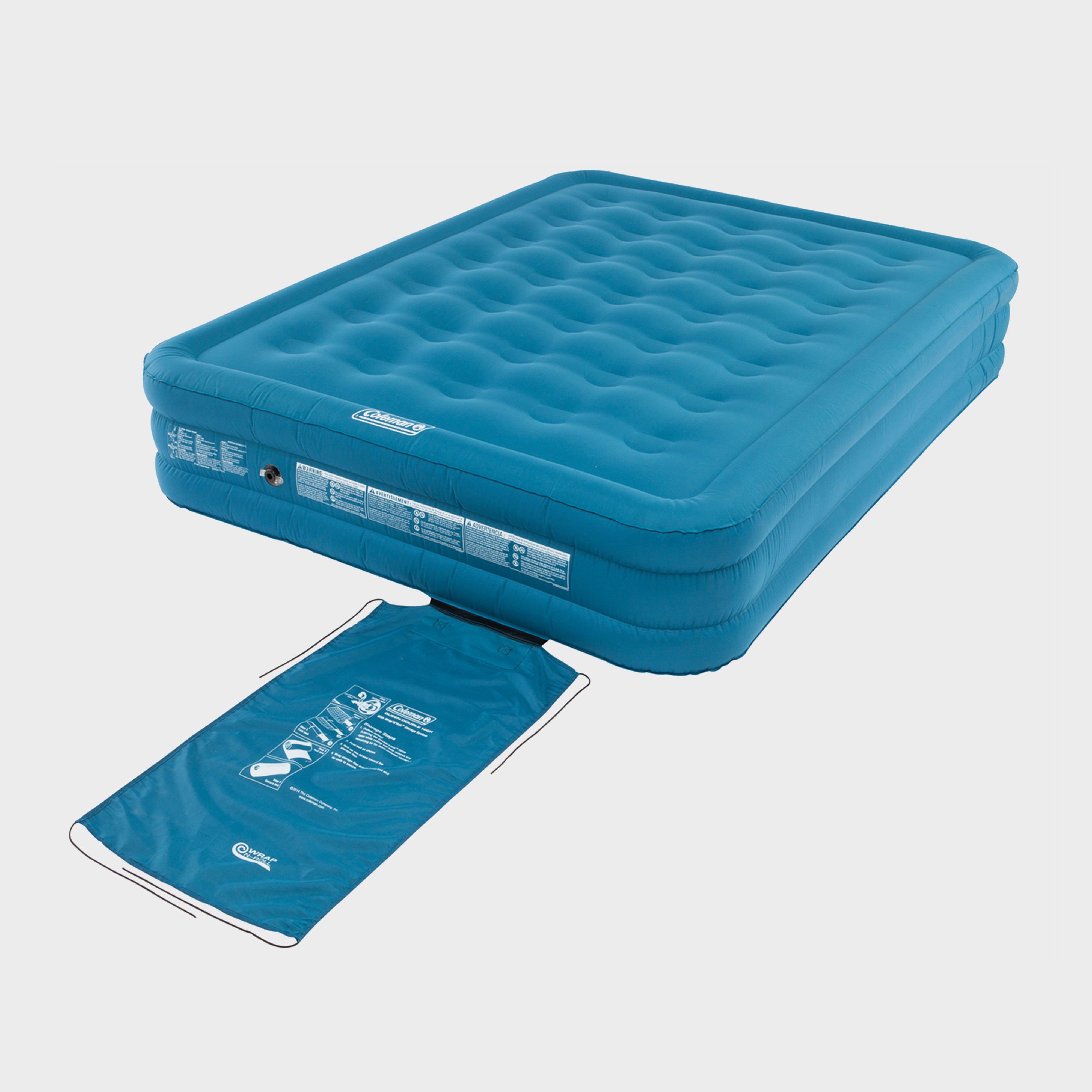 Coleman Extra Durable Raised Double Airbed  Blue