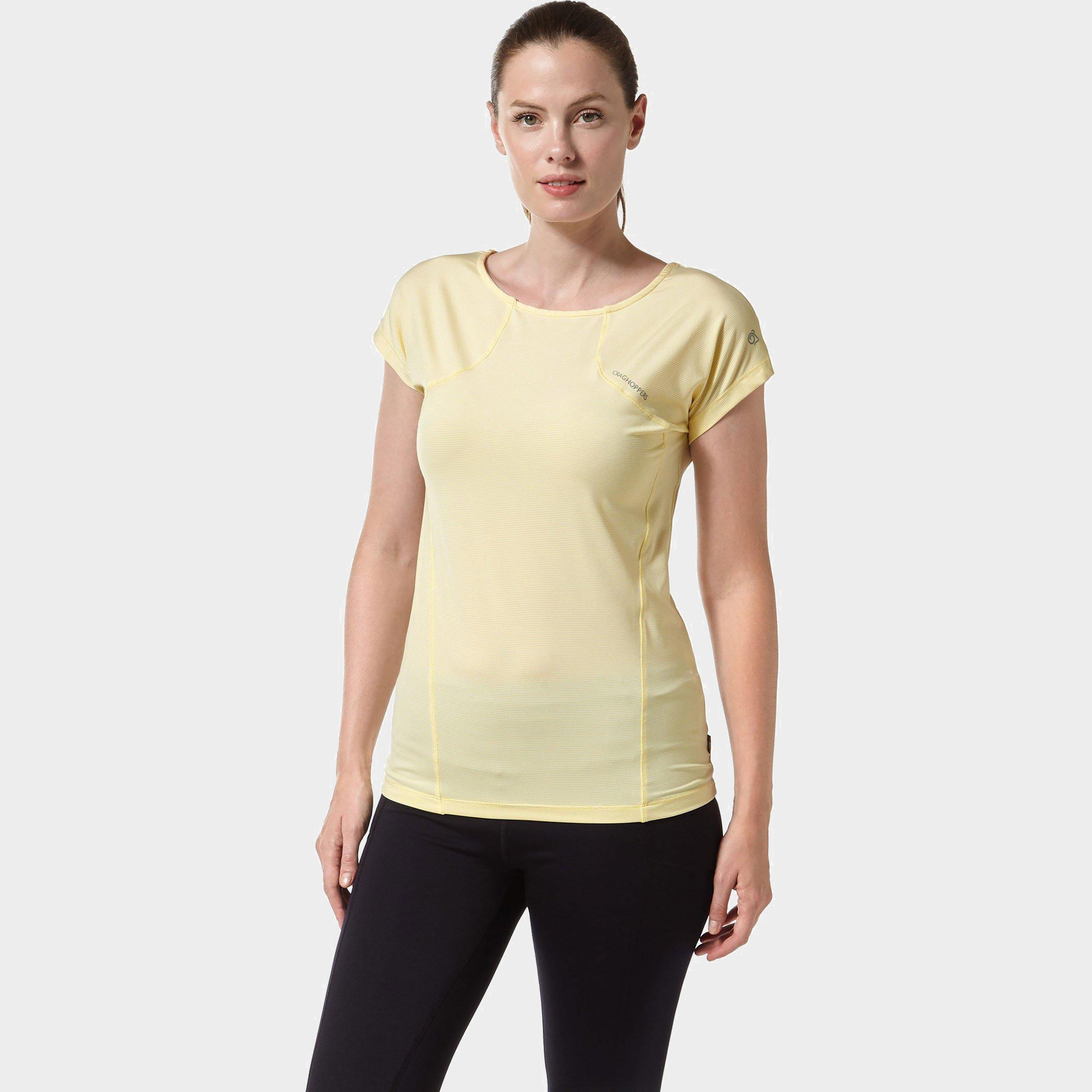 Craghoppers Womens Fusion T-shirt - Yellow/yel  Yellow/yel