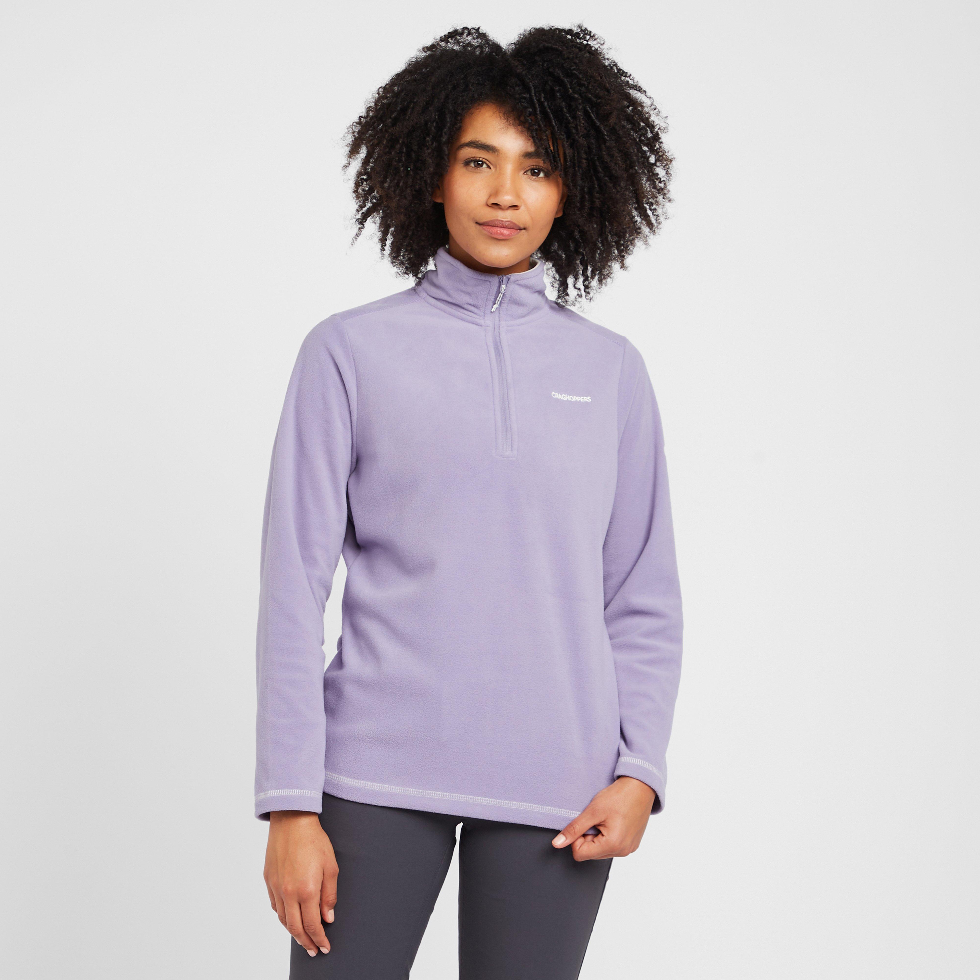 Craghoppers Womens Petra Half Zip Fleece - Purple/purple  Purple/purple