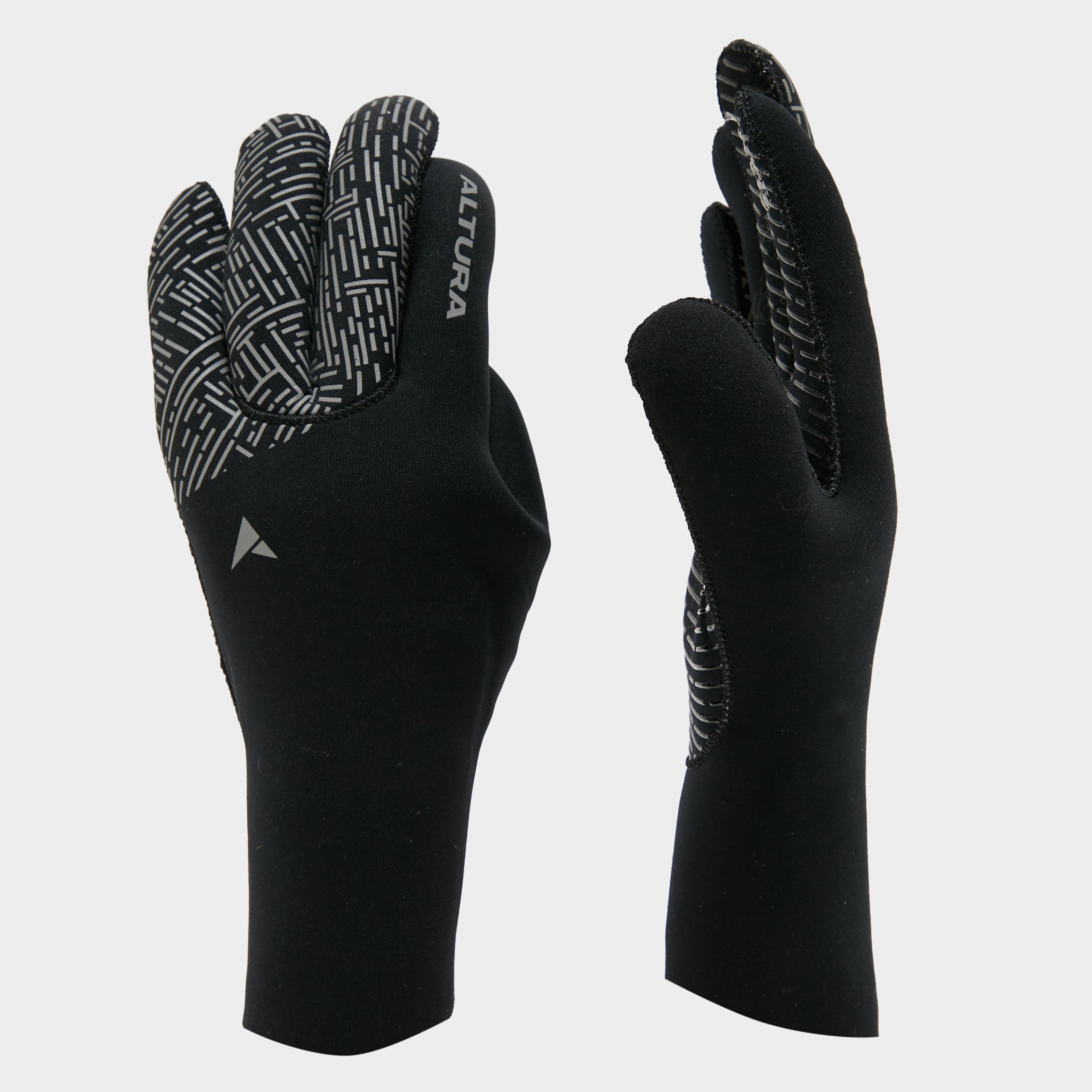 Altura Unisex Thermostretch Windproof Glove - Black/black  Black/black
