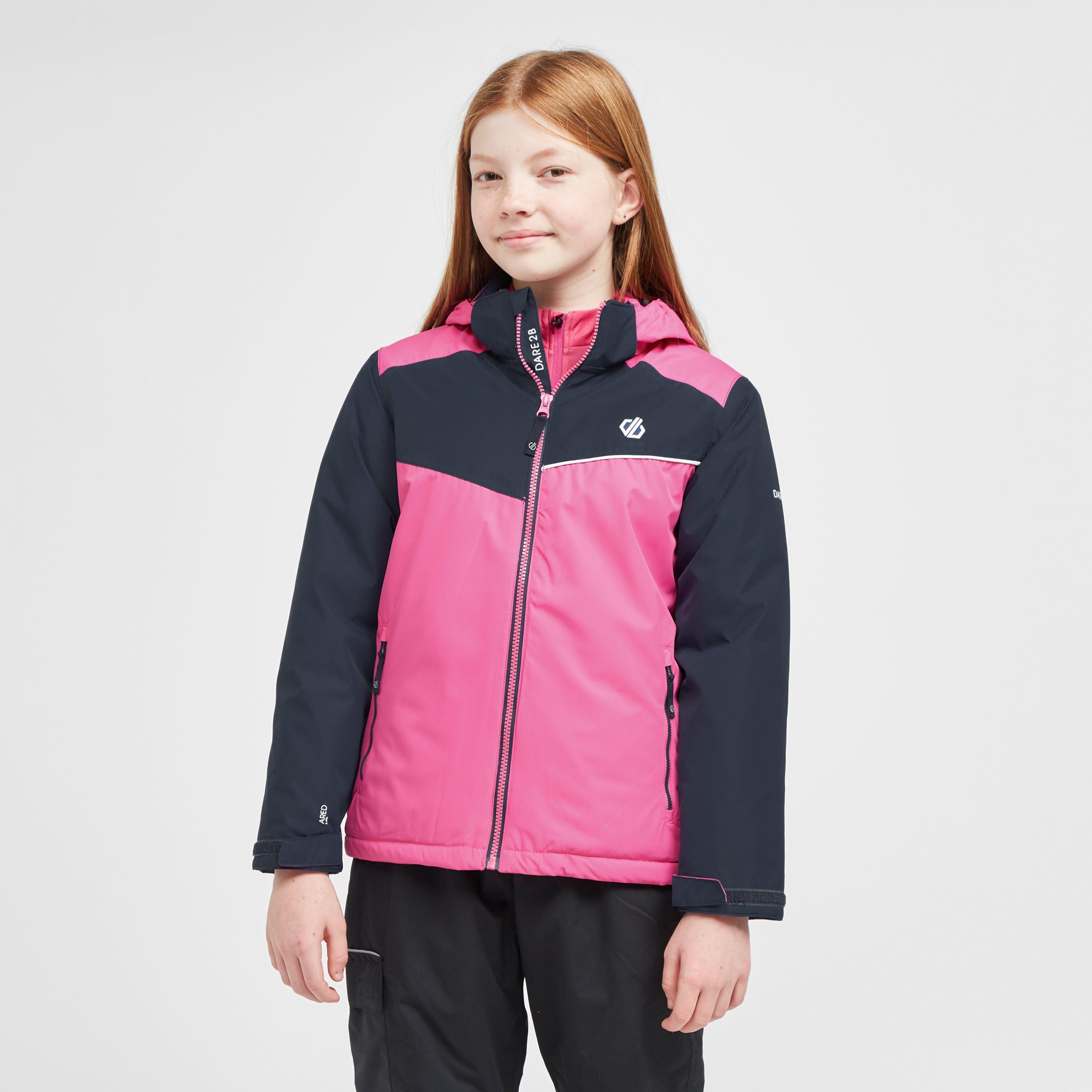 Dare 2b Kids Impose Ii Waterproof Ski Jacket - Pink/pink  Pink/pink