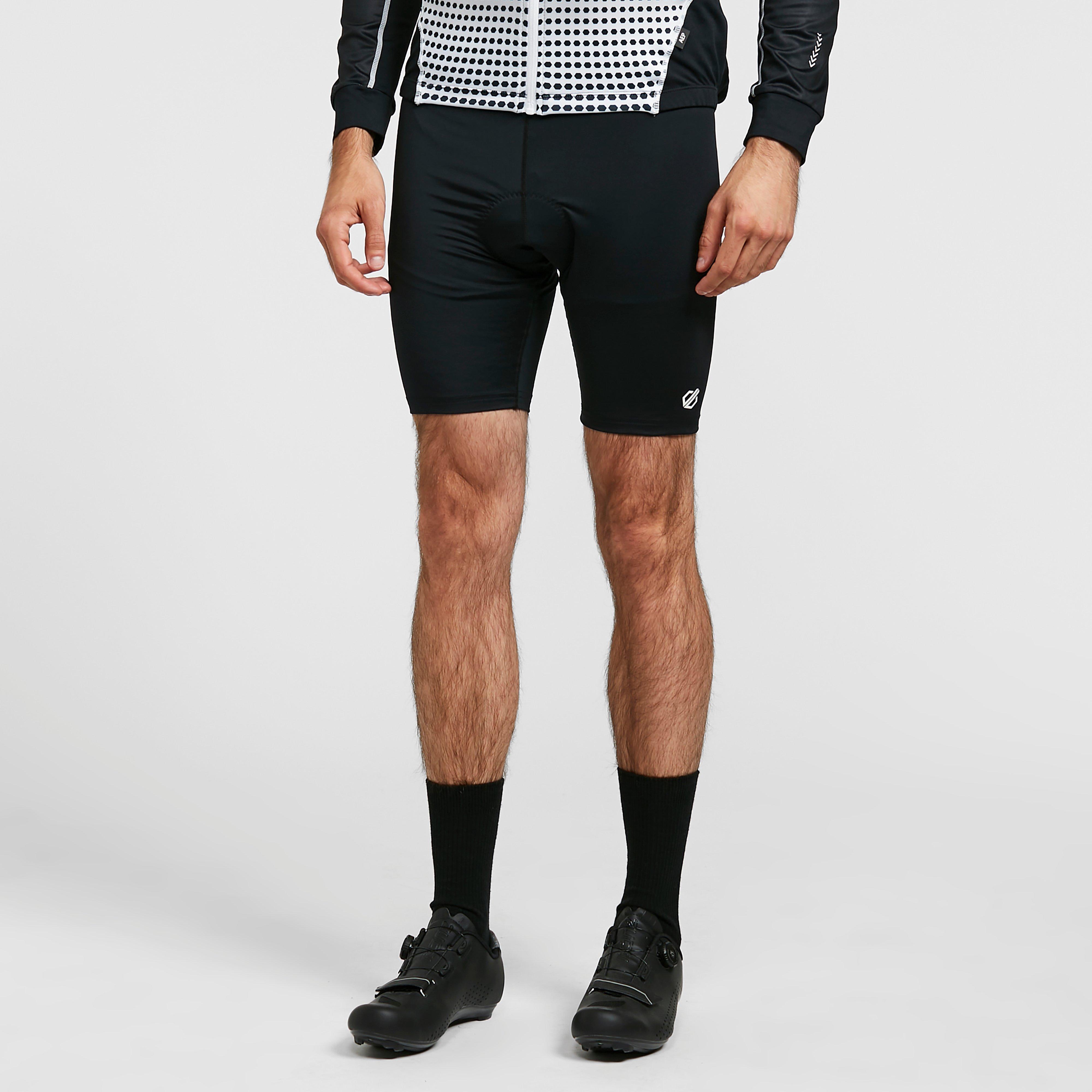 Dare 2b Mens Basic Padded Cycling Shorts - Black/black  Black/black