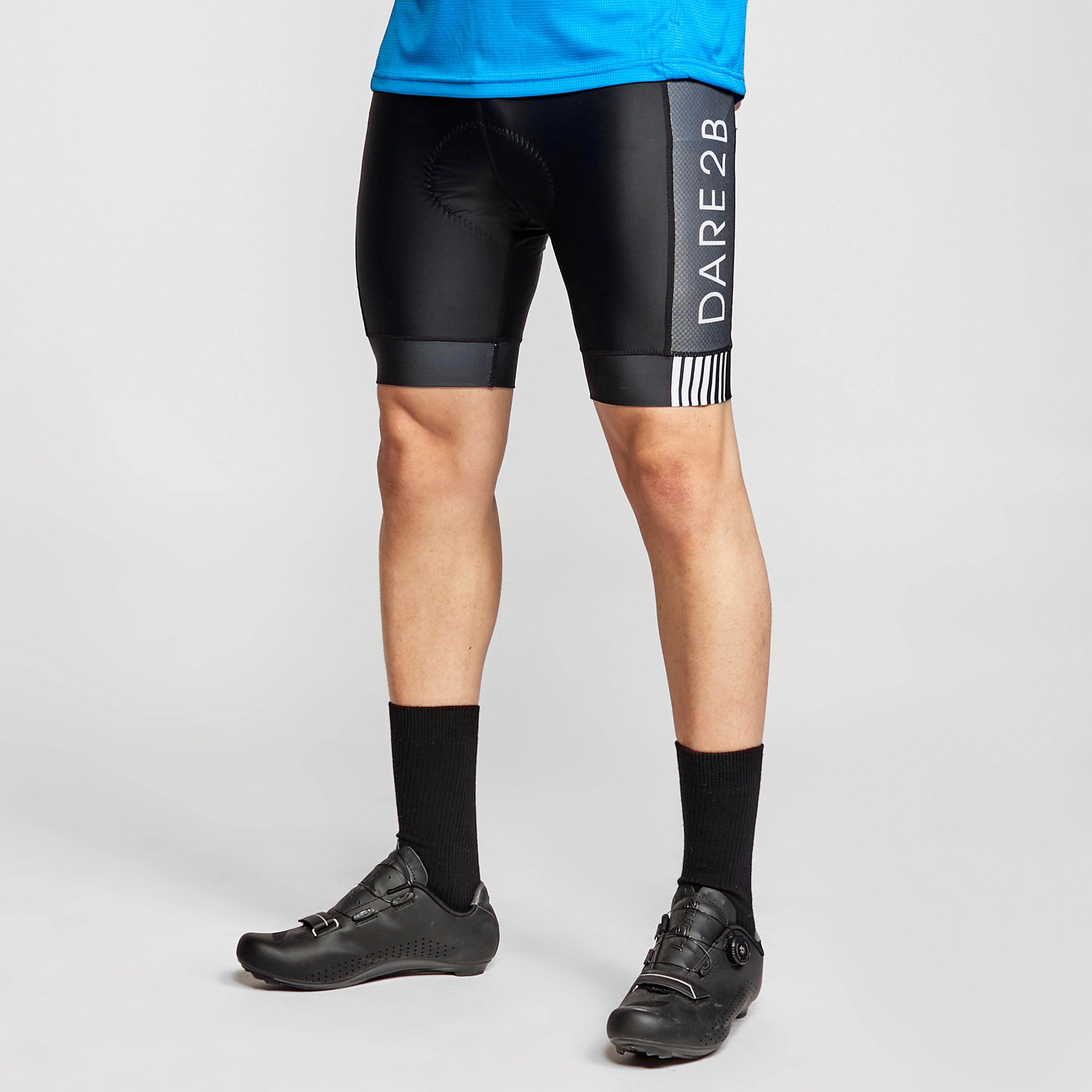 Dare 2b Mens Virtuosity Quick-drying Cycling Shorts - Black/blk  Black/blk