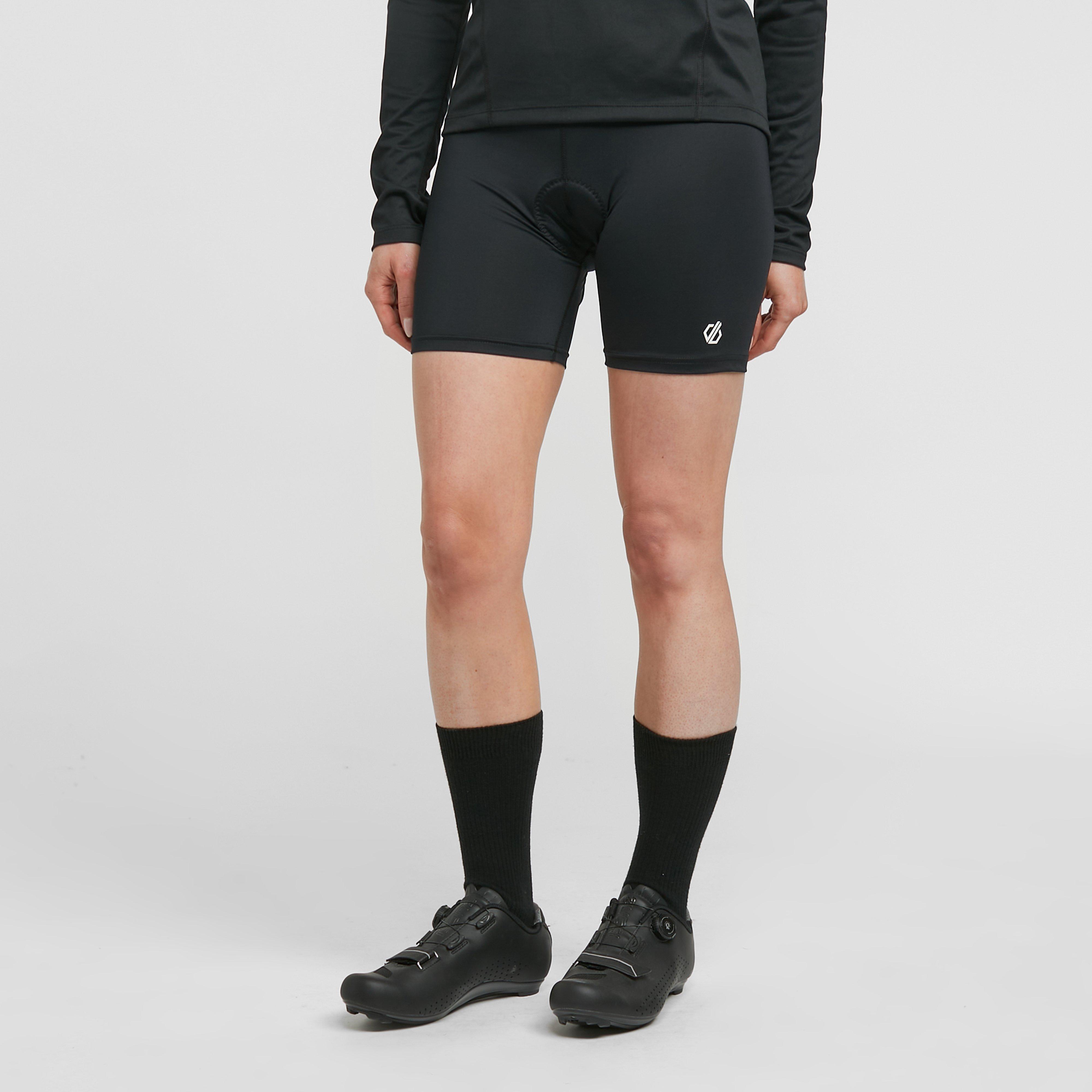 Dare 2b Womens Basic Padded Cycling Shorts - Black/blk  Black/blk
