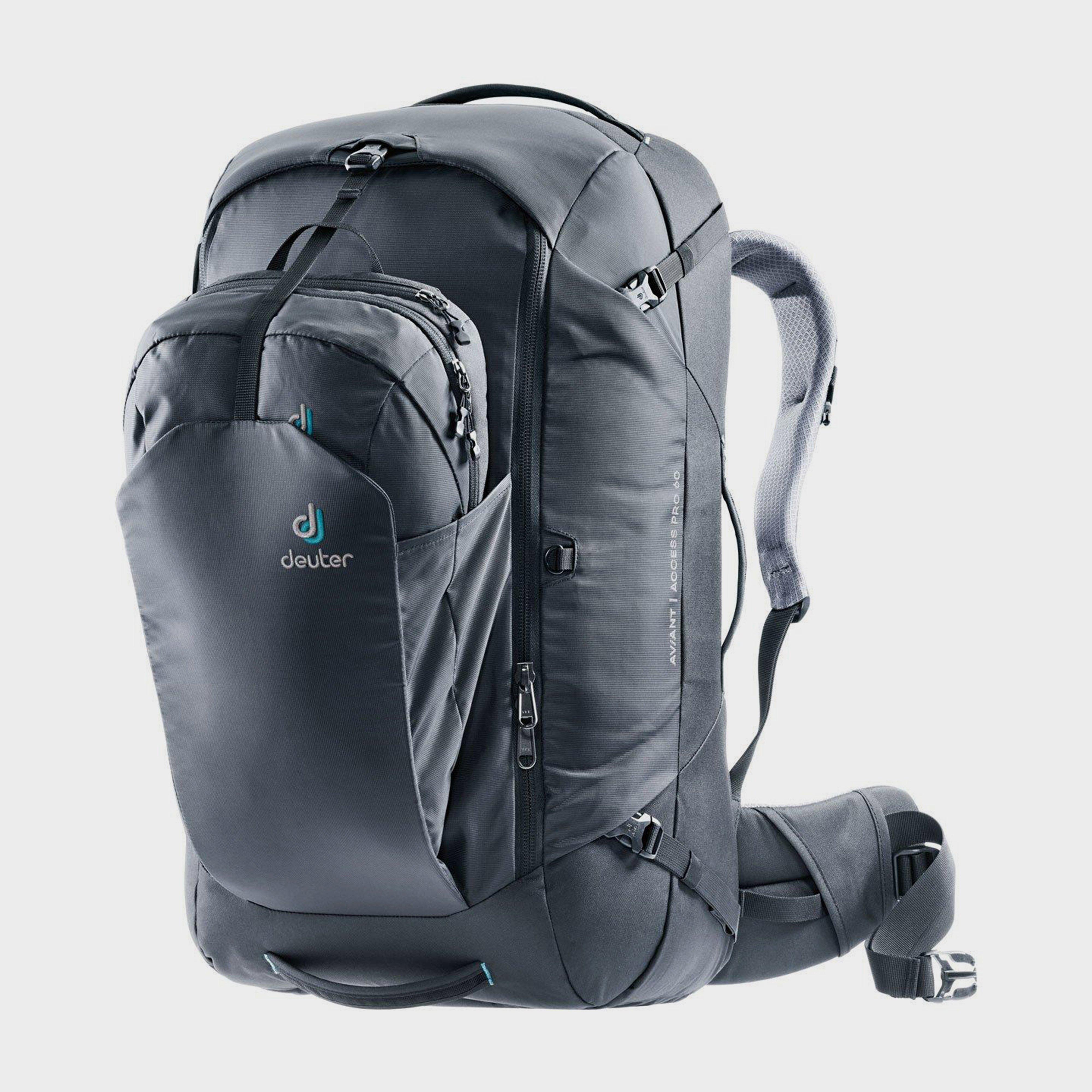 Deuter Aviant Pro 60 Travel Backpack - Black/black  Black/black