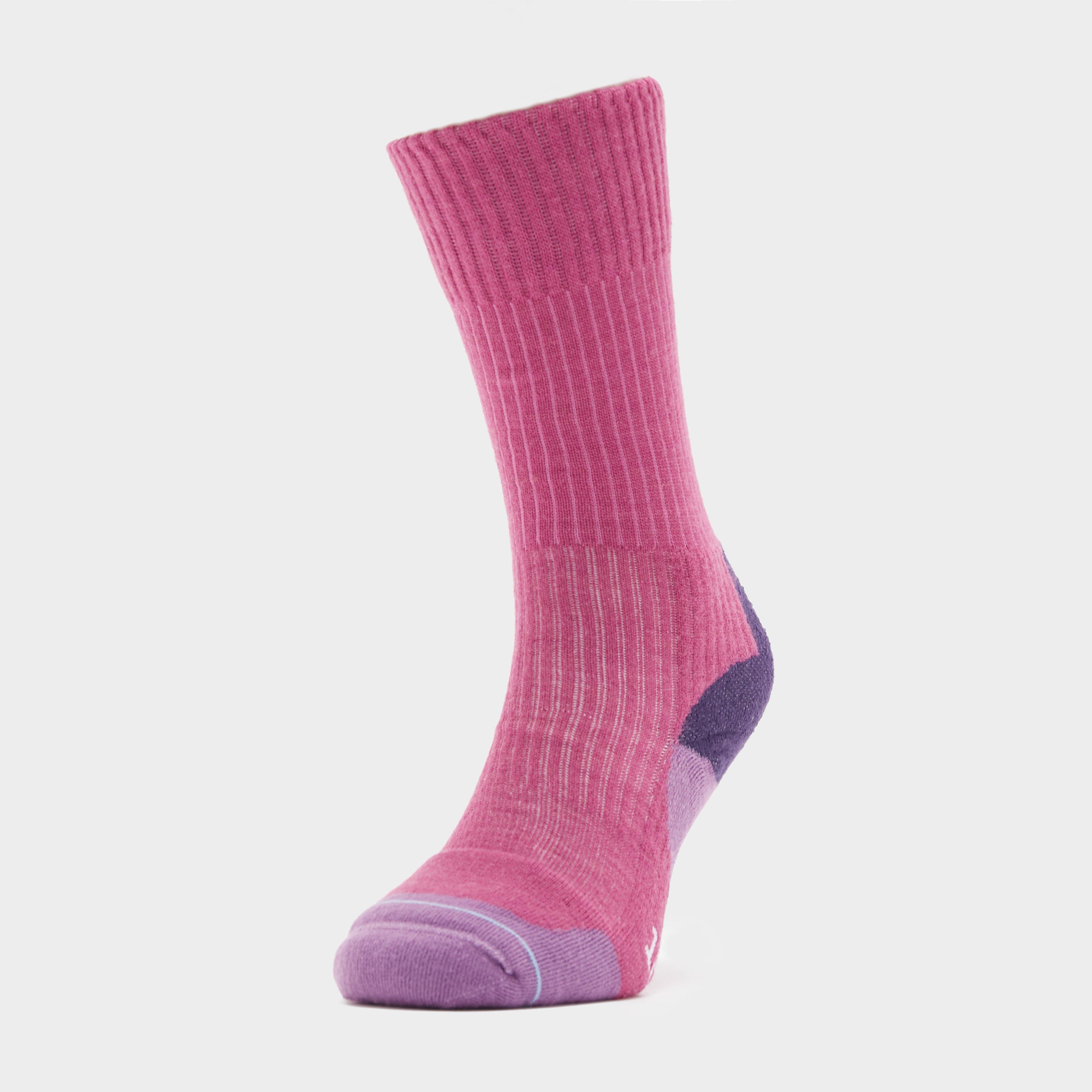 1000 Mile Womens Fusion Walking Sock - Purple/purple  Purple/purple