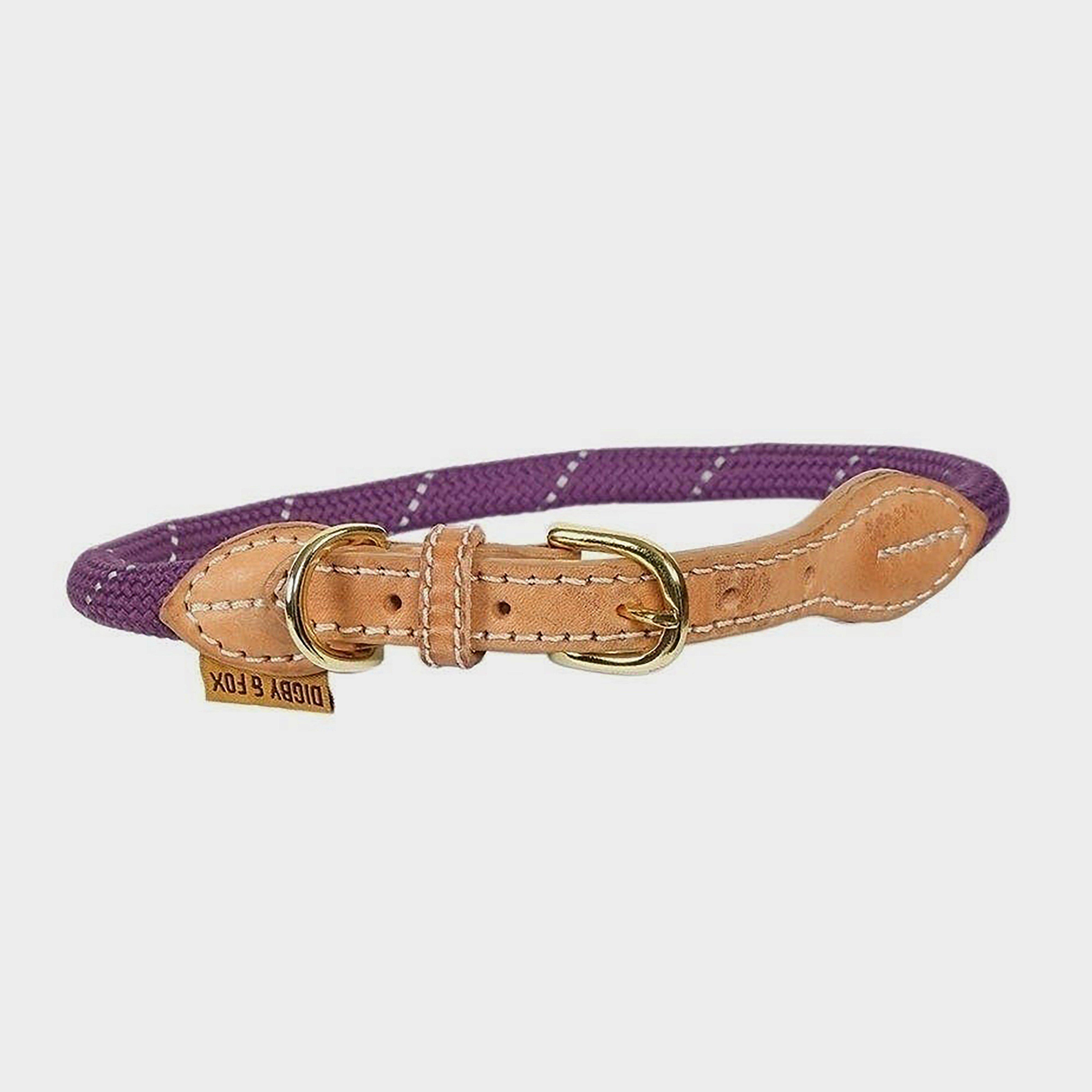 DigbyandFox DigbyandFox Reflective Dog Collar - Purple/purple  Purple/purple