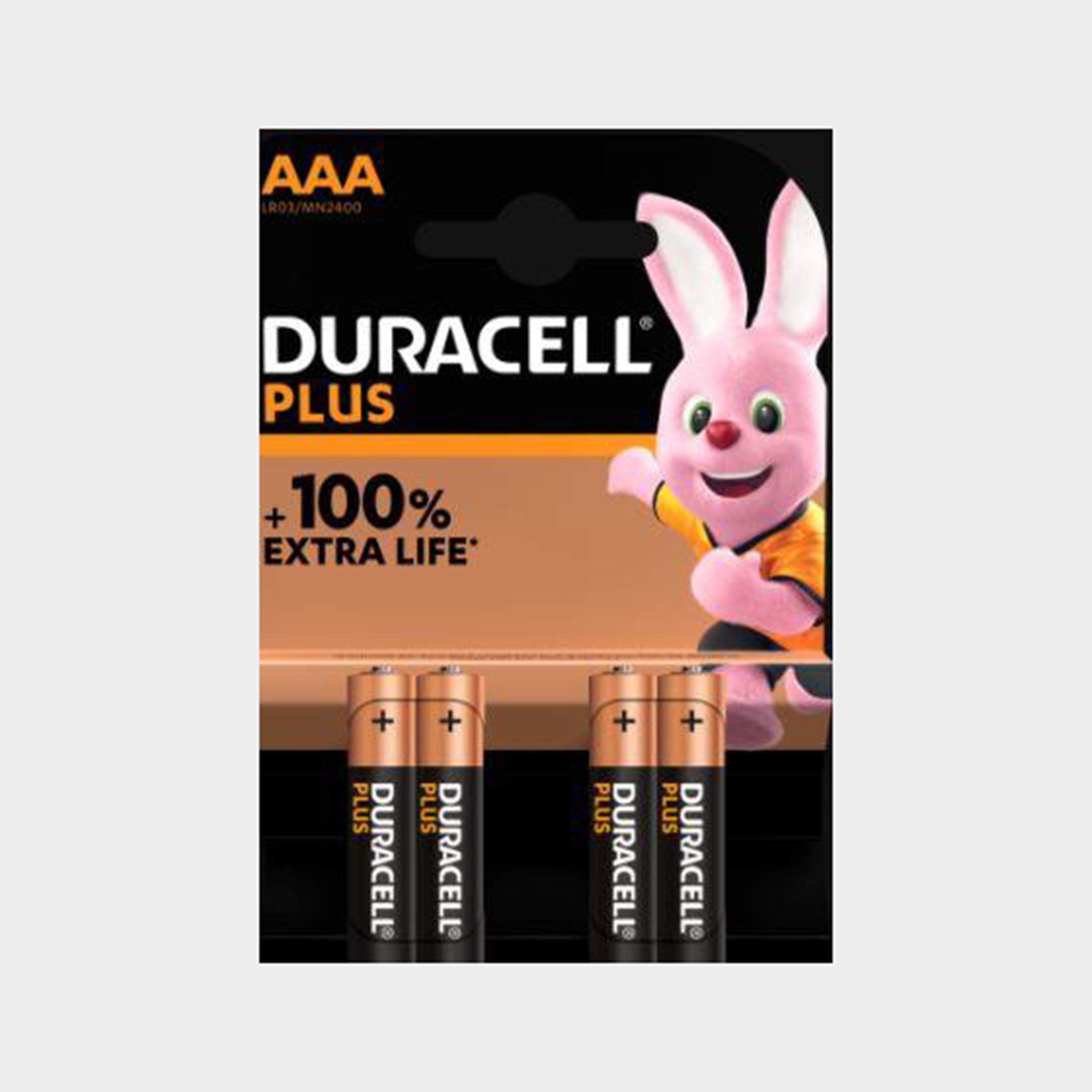 Duracell Aaa Plus 100 Batteries (4 Pack) - Black/4pk  Black/4pk