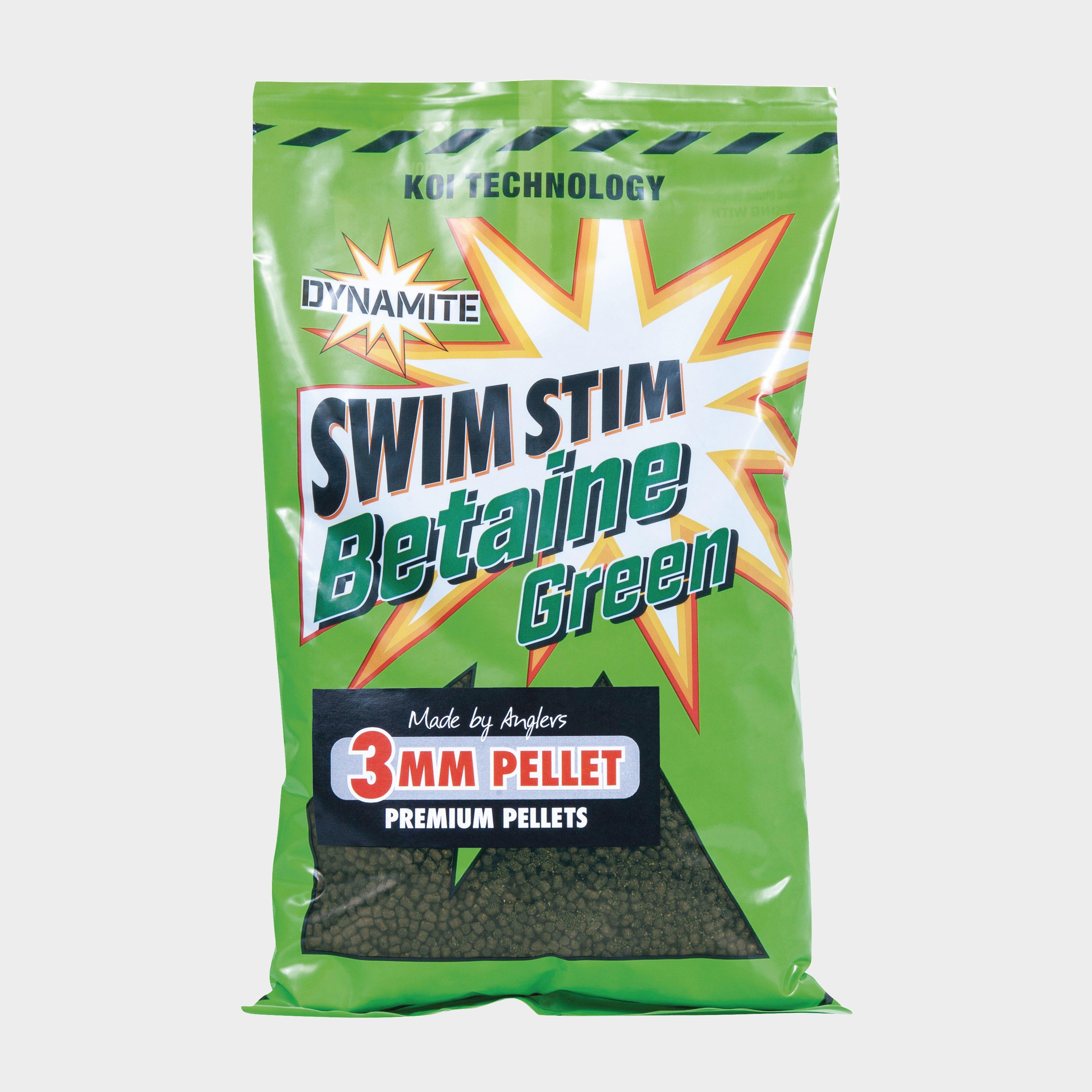 Dynamite Swim Stim Betaine Green Sinking Carp Pellets  3mm 900g - Pellet/pellet  Pellet/pellet